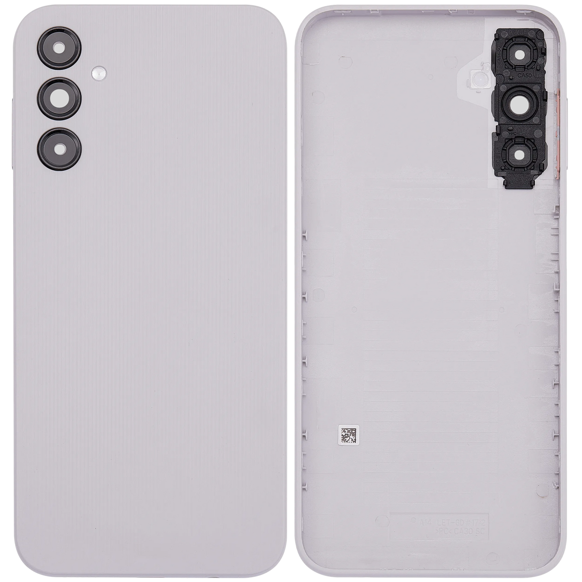 Back Cover With Camera Lens For Samsung Galaxy A14 4G (A145 / 2023) (No Logo) (Aftermarket Plus) (Silver) - product image 6