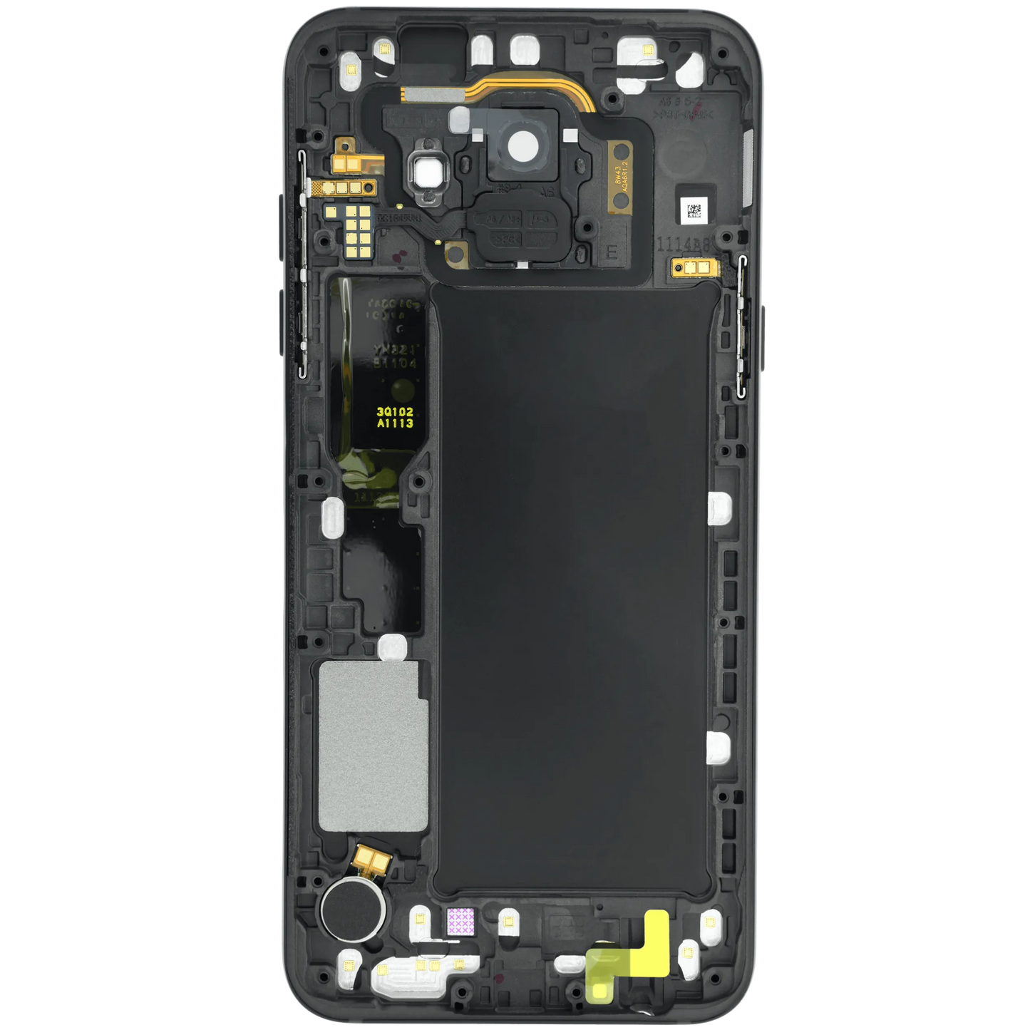 Premium Back Cover Glass for Samsung Galaxy A6 (A600 / 2018) (Service Pack) (Black) - View 6