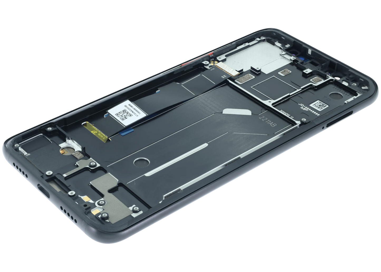 OLED Assembly With Frame for Xiaomi Mi 8 (Service Pack) (Black) - device repair spare component image SKU 107183200499 - image 6