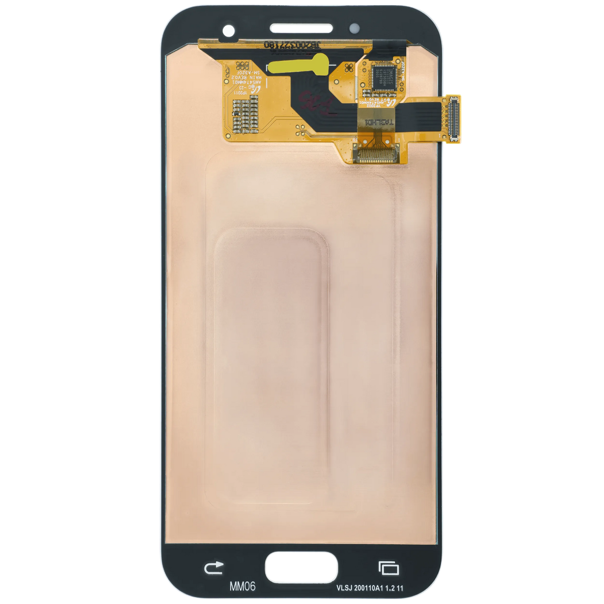 OLED Assembly Without Frame for Samsung Galaxy A3 (A320 / 2017) (Service Pack) (Gold Sand) - product image 6