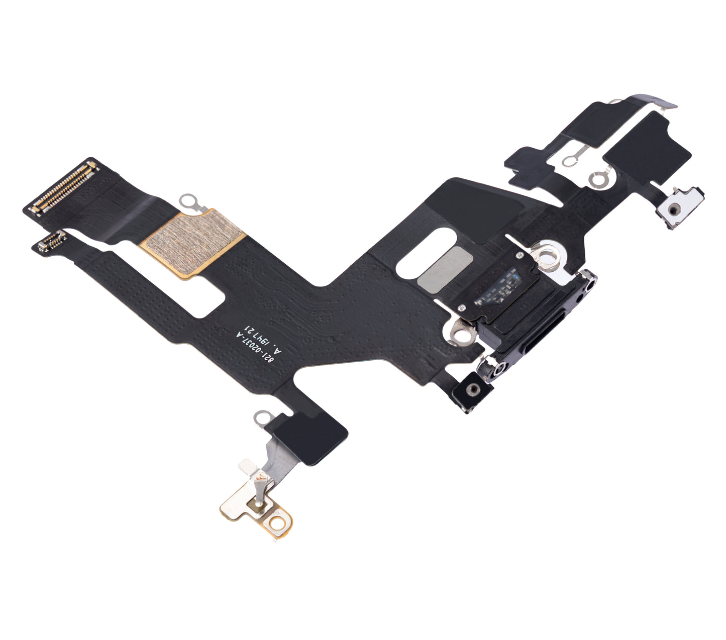 Charging Port Flex Cable For iPhone 11 (Used OEM Pull) (Black)