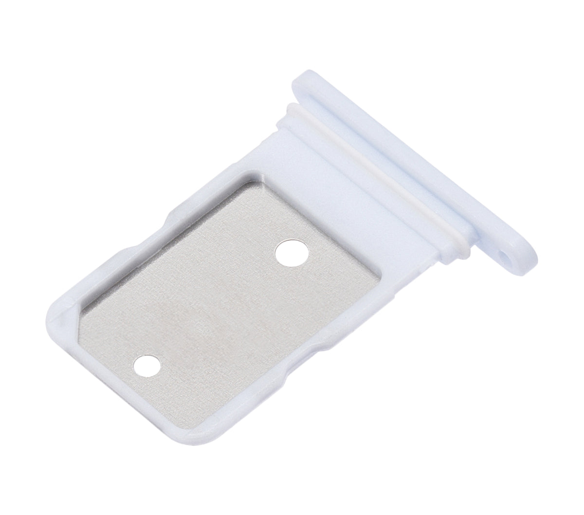 Sim Card Tray For Google Pixel 4A (Barely Blue) - replacement part additional angle