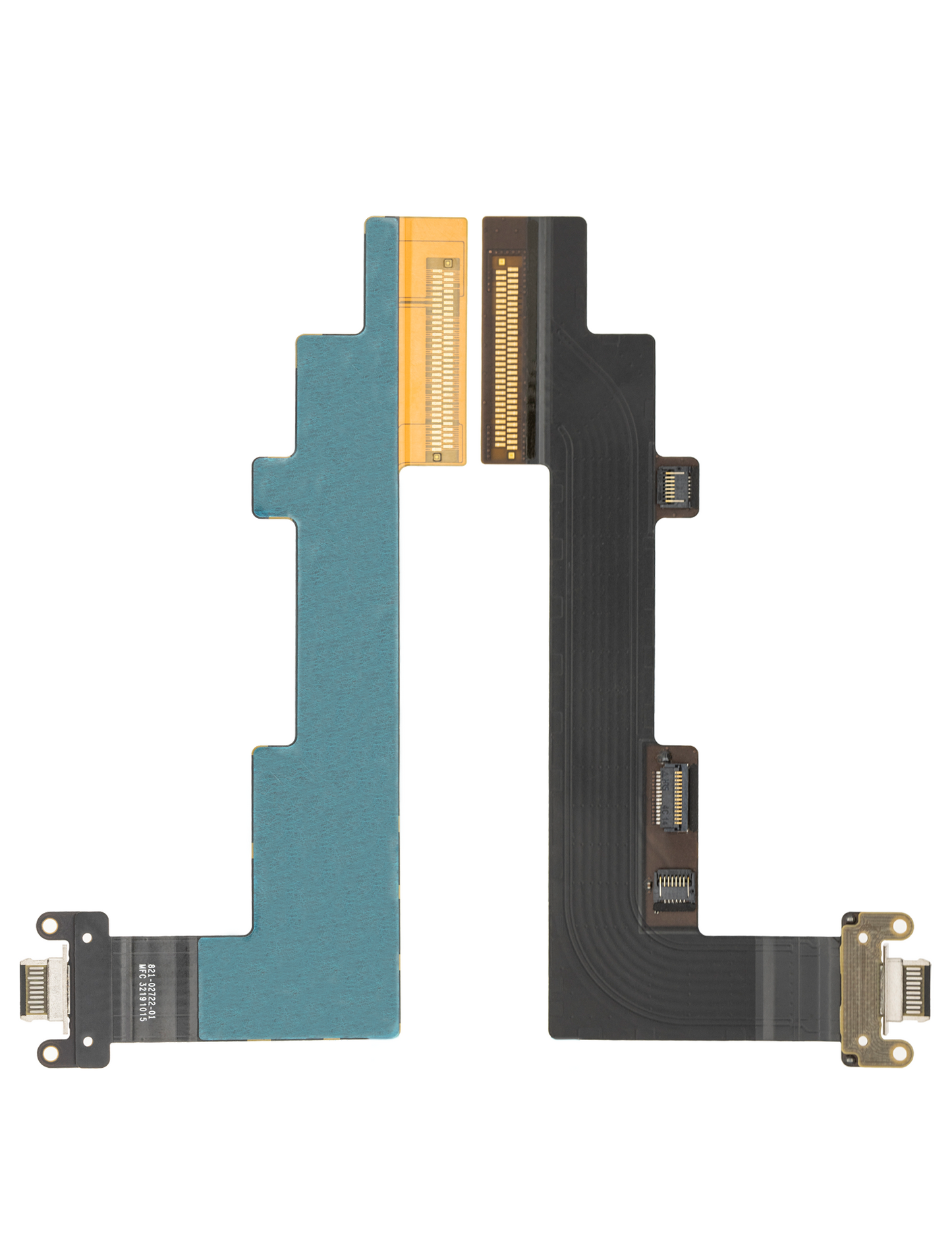 Charging Port Flex Cable For iPad Air 4 (WiFi Only) (Premium) (Black)