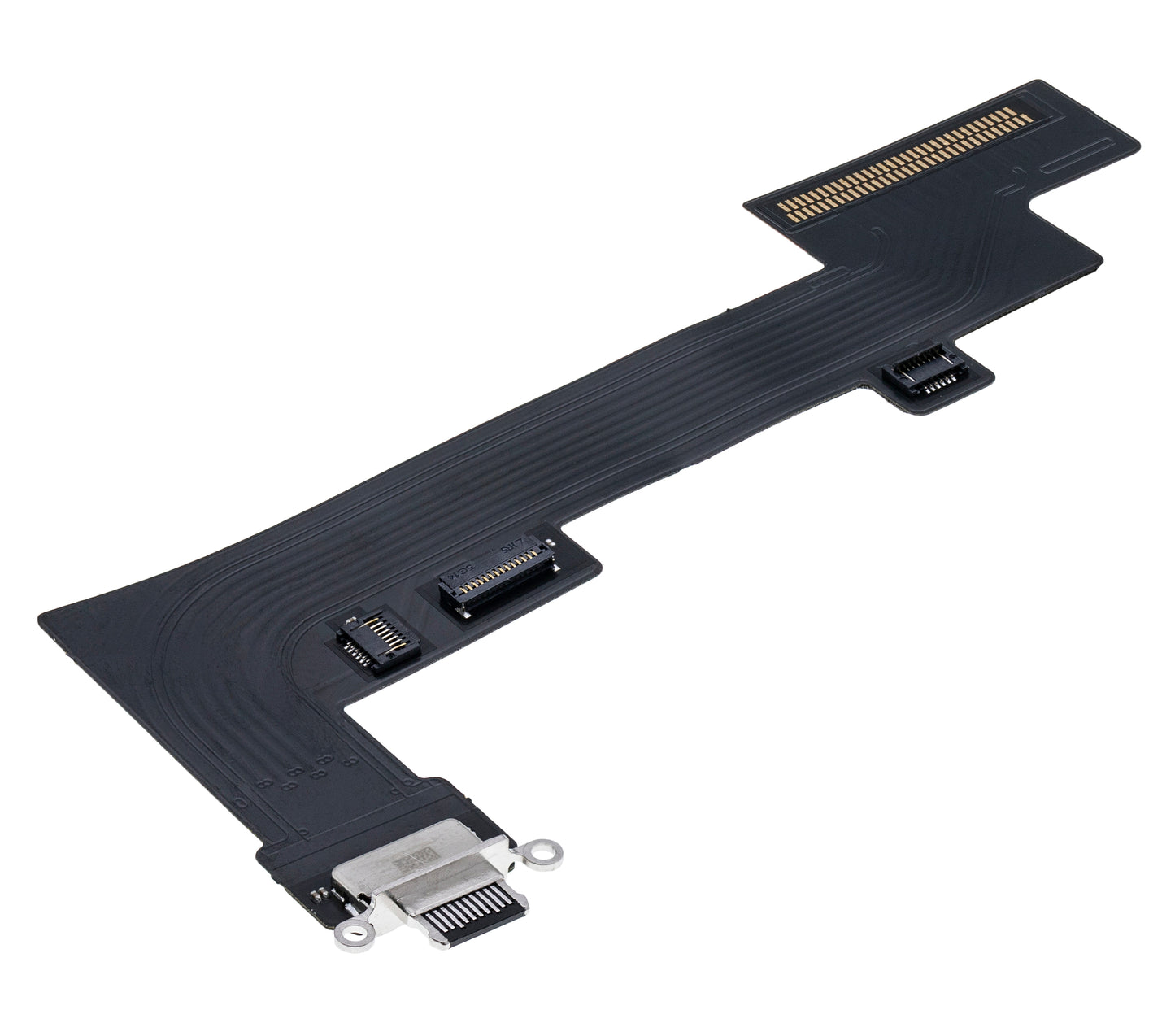 Charging Port Flex Cable For iPad Air 4 / iPad Air 5 (Cellular) (Aftermarket Plus) (Black)