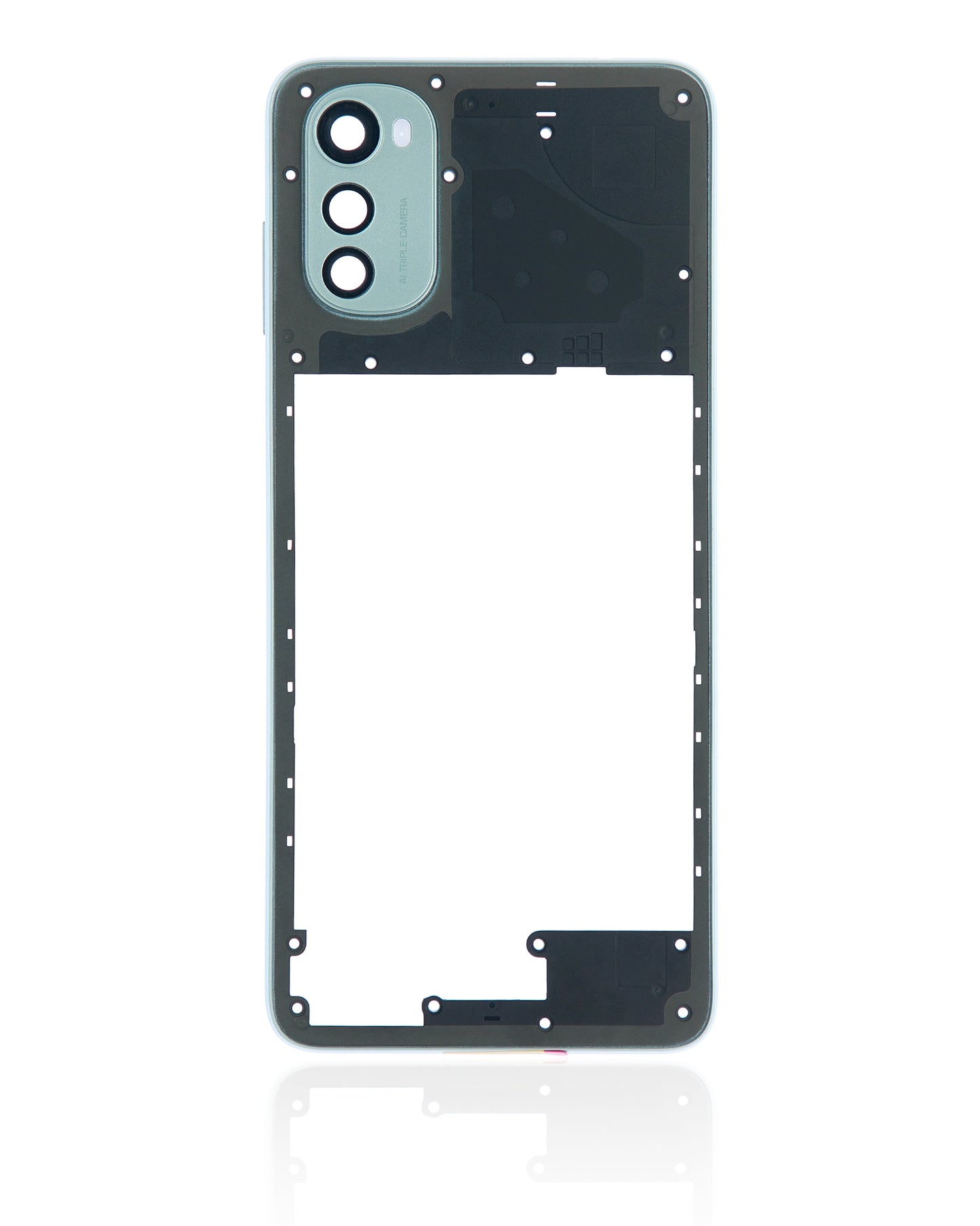 LCD Frame For Motorola Moto E32 (XT2227 / 2022) (Pearl Blue) - image 8
