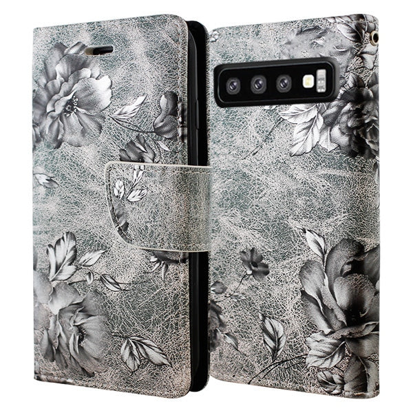 Floral Wallets for Samsung Galaxy S10 Plus