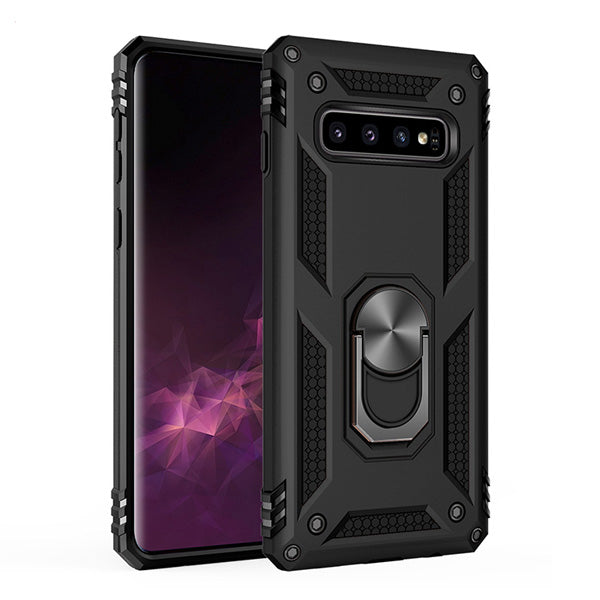 Hybrid Ring Black Case for Samsung Galaxy S10