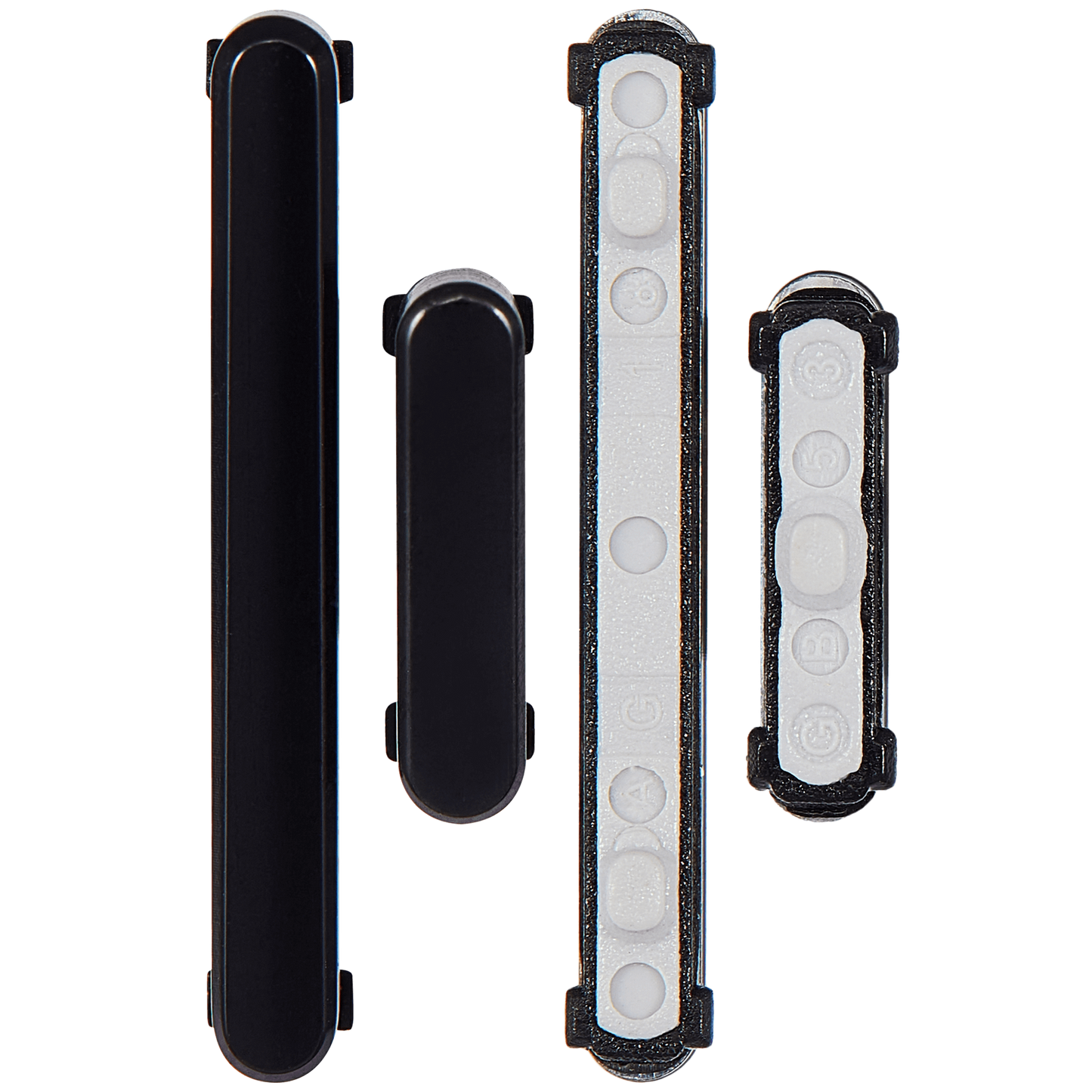 Hard Buttons (Power / Volume) For Samsung Galaxy S22 / S22 Plus (Phantom Black)