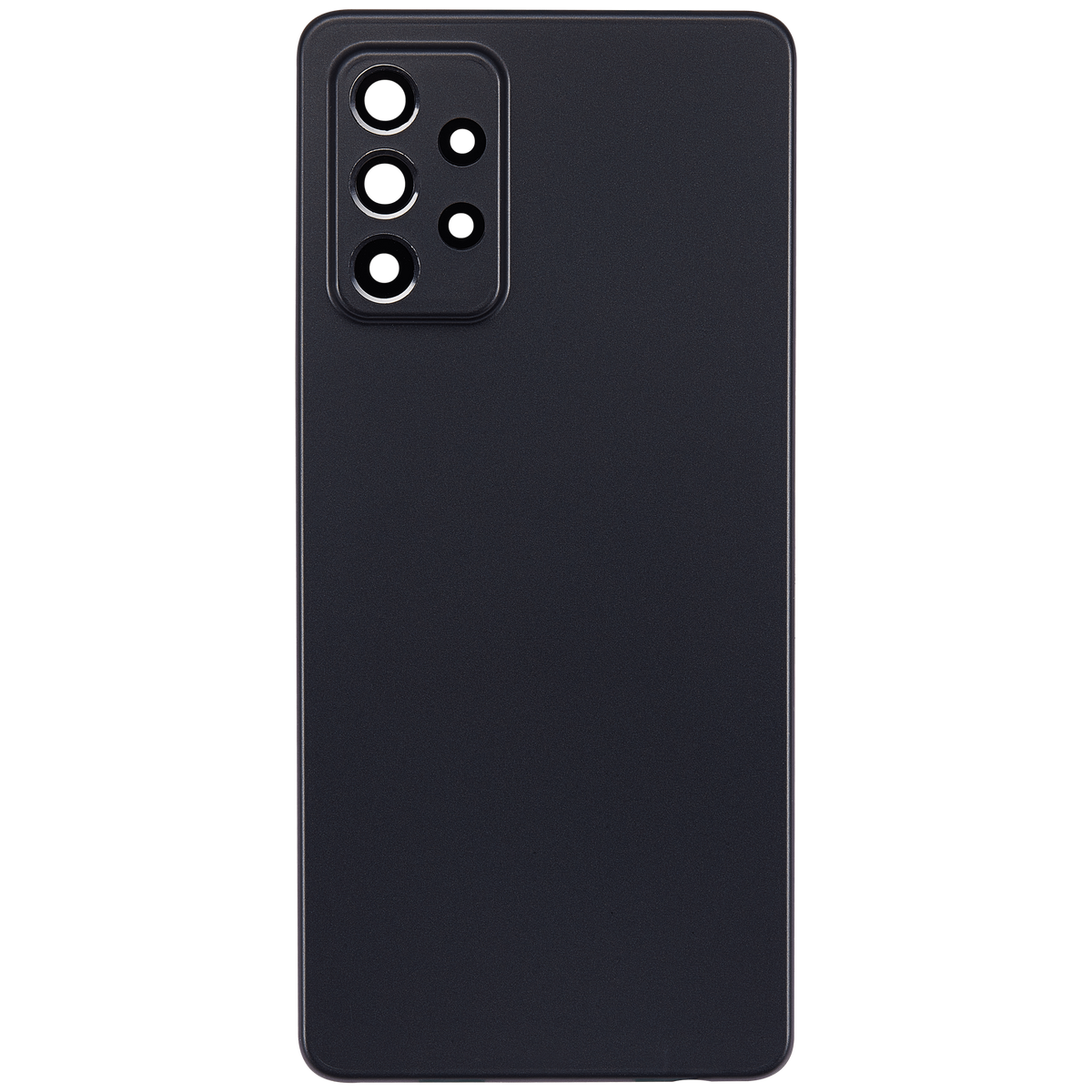 Back Cover Glass For Samsung Galaxy A72 (A725 / 2021) (Aftermarket Plus) (Awesome Black) - product image 7