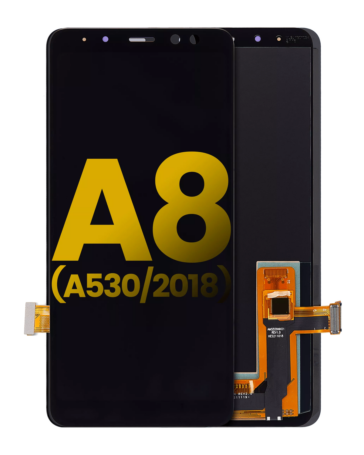 OLED Assembly Without Frame For Samsung Galaxy A8 (A530 / 2018) (Refurbished) (All Colors) - product image 1