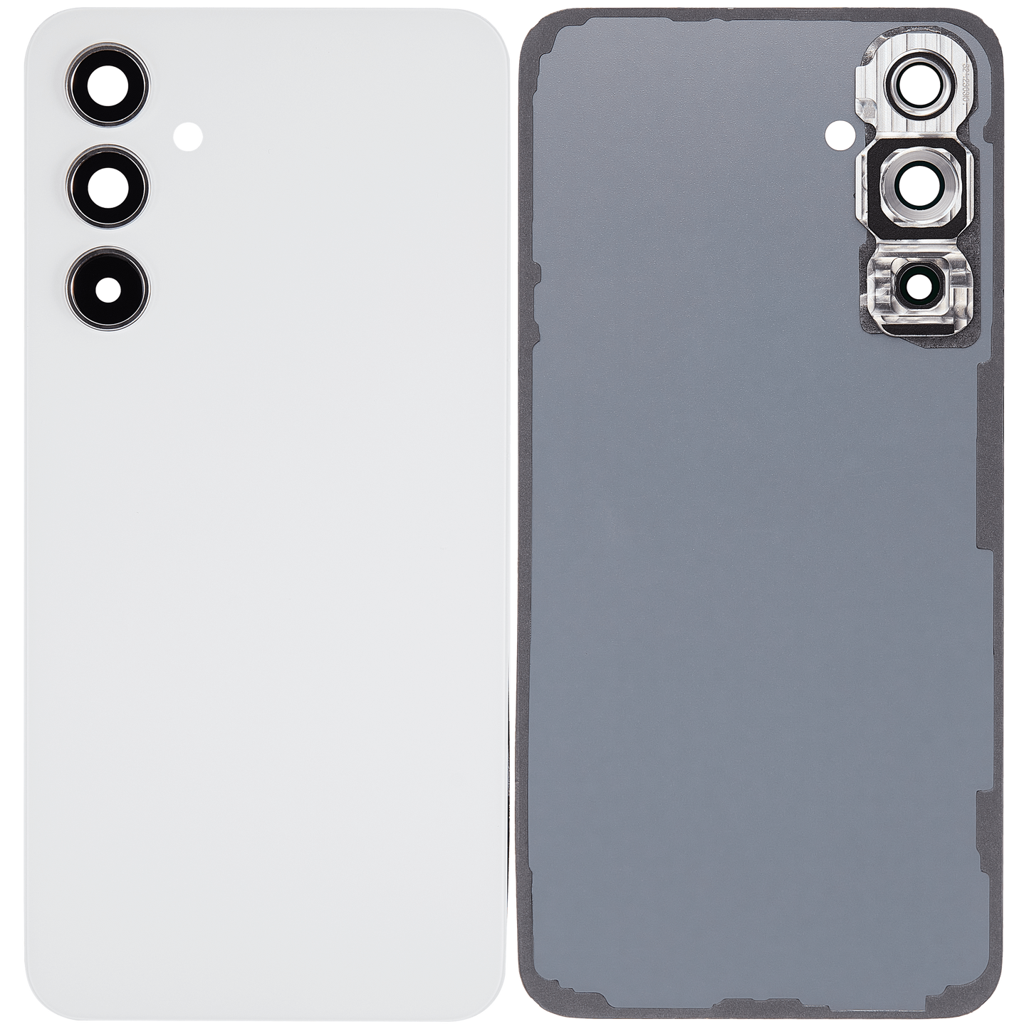 Back Cover Glass With Camera Lens For Samsung Galaxy A54 5G (A546 / 2023) (Aftermarket Plus) (White)