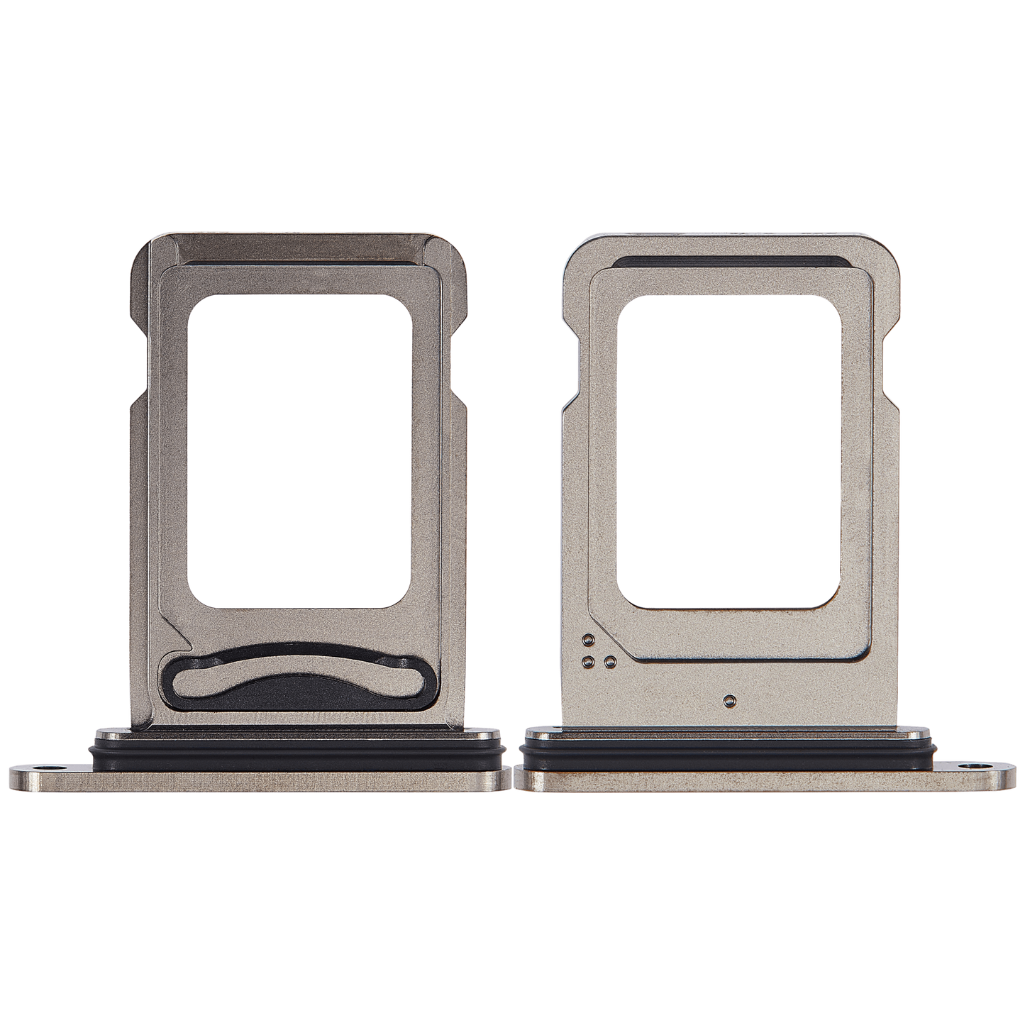 Dual Sim Card Tray For iPhone 15 Pro / 15 Pro Max (Black Titanium)