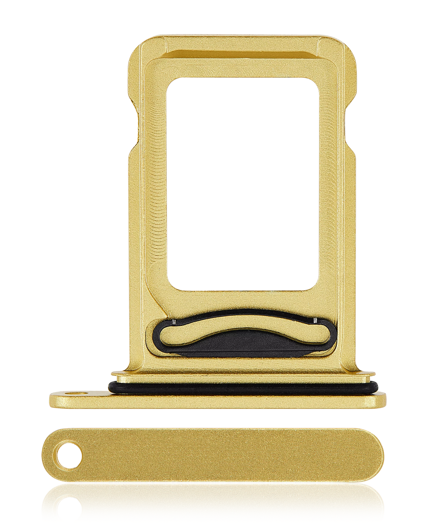 Dual Sim Card Tray For iPhone 14 / 14 Plus (Yellow)