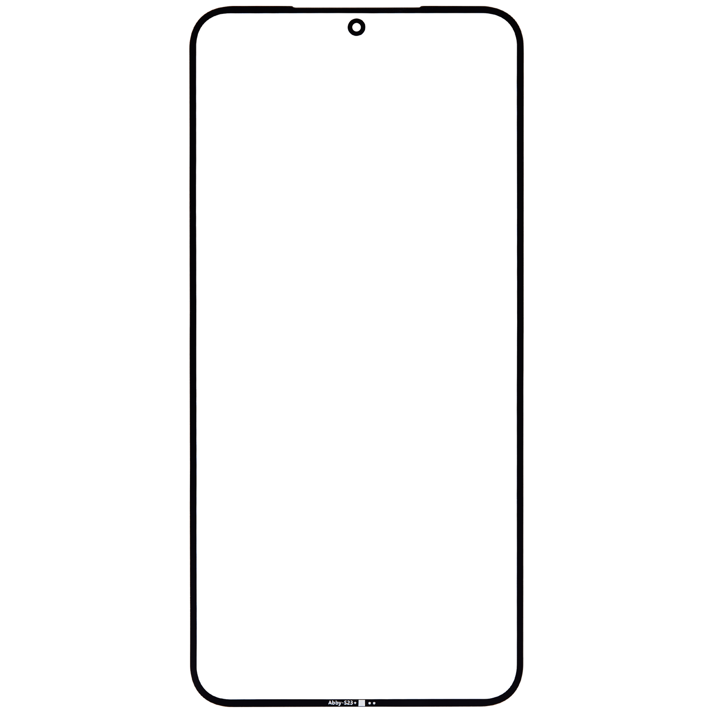 2 in 1 Front Glass With OCA Pre-Installed For Samsung Galaxy S23 Plus 5G