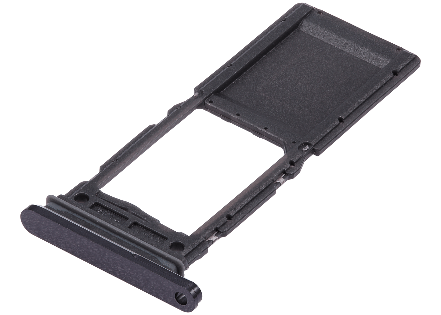 Single Sim Card Tray For Samsung Galaxy Z Fold 5 (F946) (Phantom Black) clear view