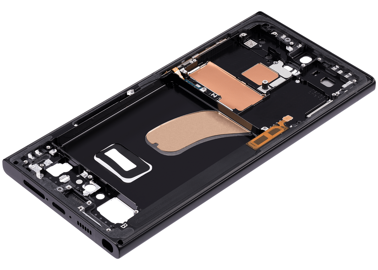 Mid-Frame Housing For Samsung Galaxy S23 Ultra 5G (US & International Version) (Phantom Black)
