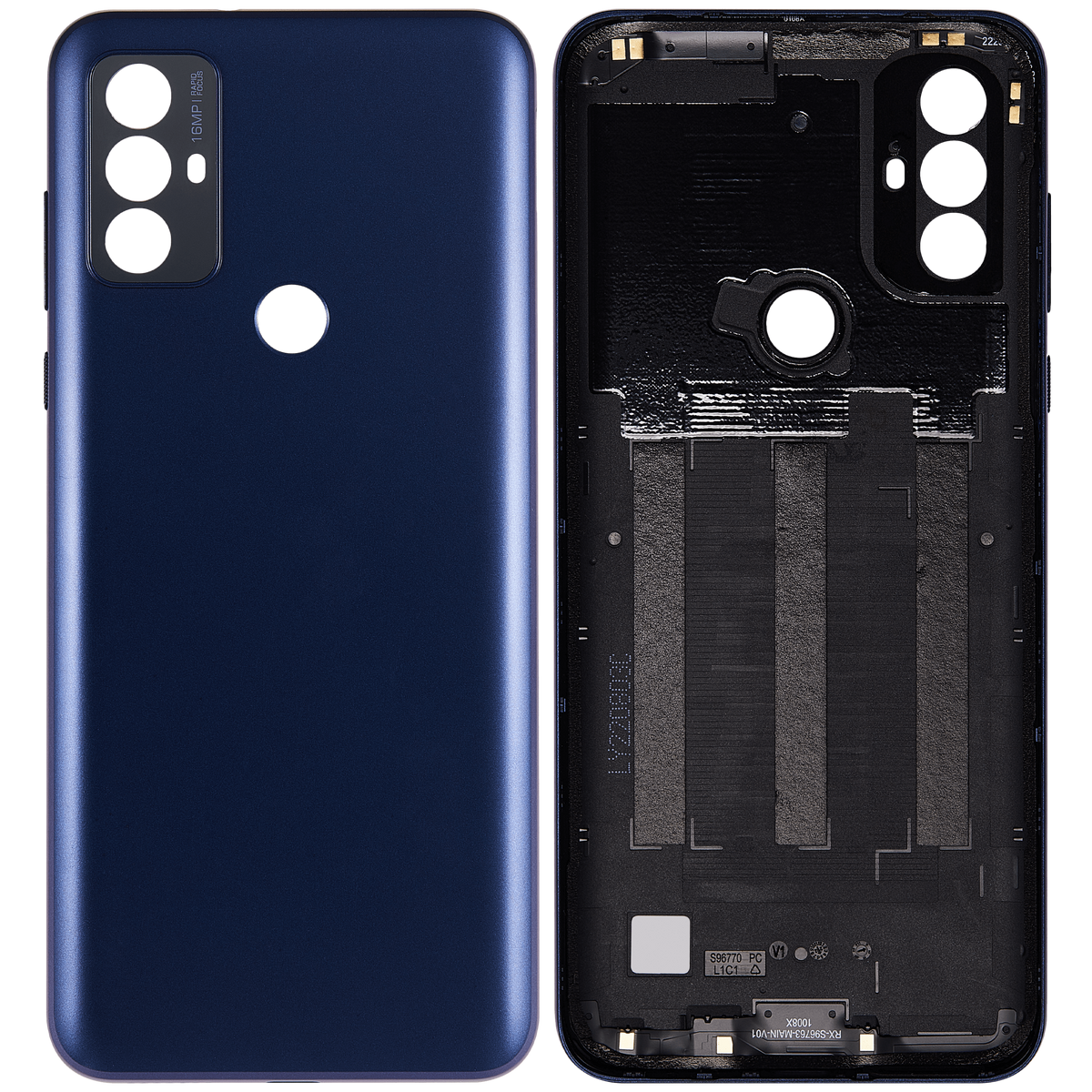 Back cover Glass For Motorola Moto G Play (XT2271 / 2023) (Deep Indigo) replacement part SKU 107082139122 image 6