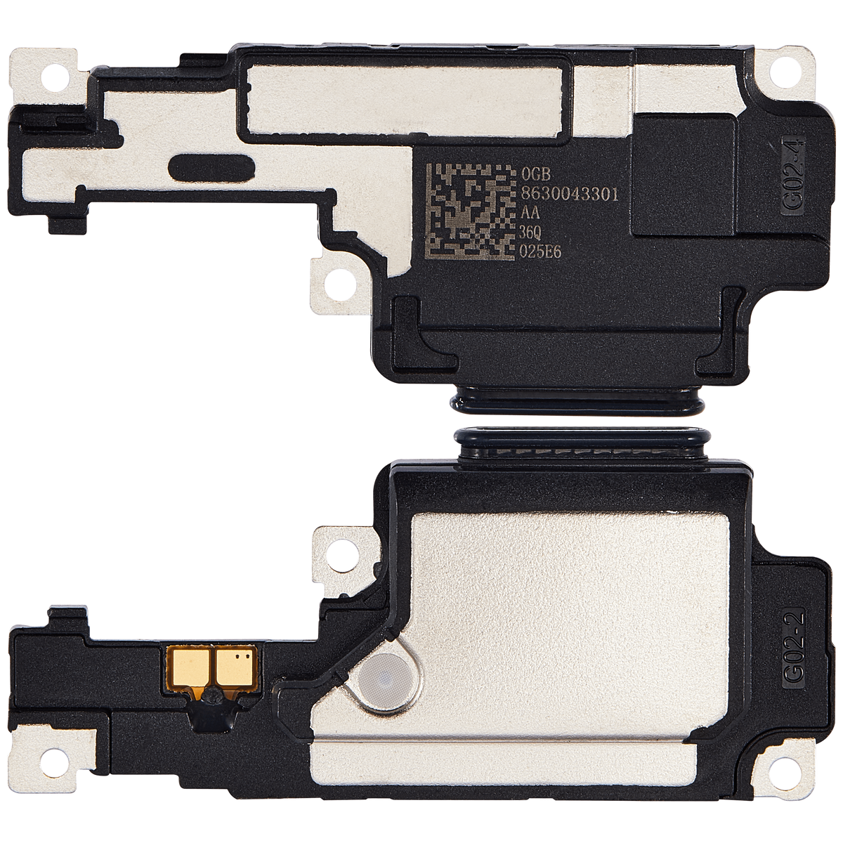 Loud Speaker For Google Pixel 7A - repair component detailed angle