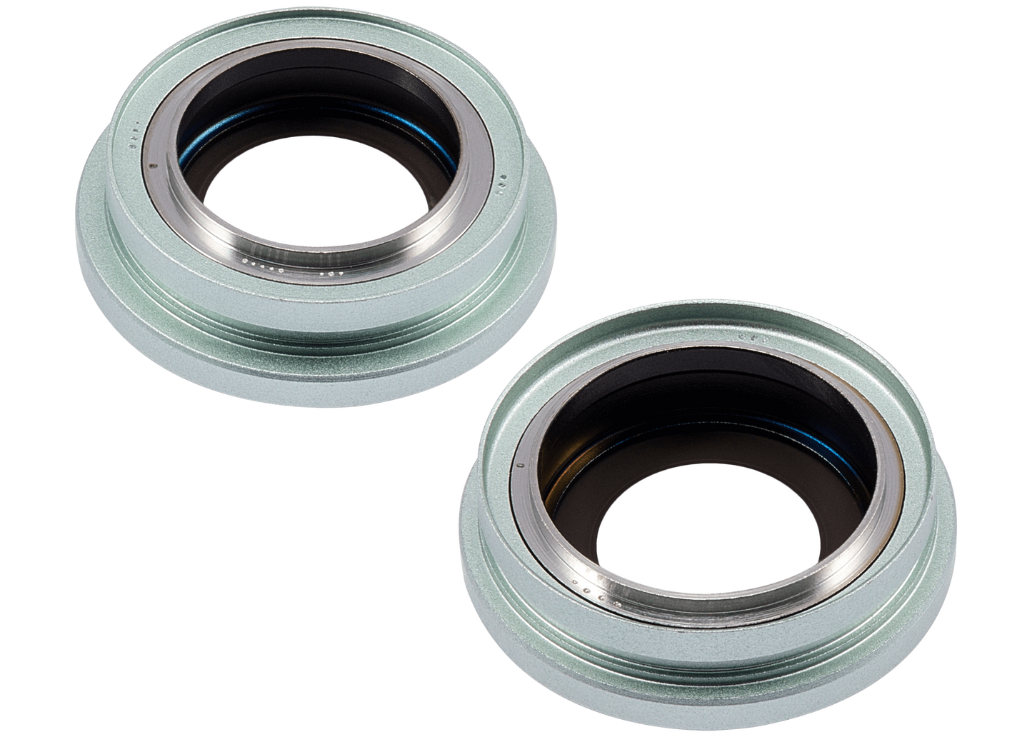 Back Camera Lens With Bracket & Bezel For iPhone 15 / 15 Plus (2 Piece Set) (Premium) (Green)