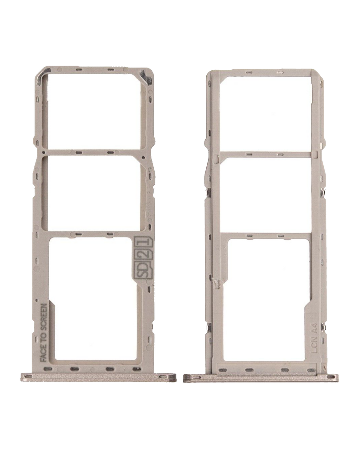 Dual Sim Card Tray For Motorola Moto G7 Play (XT1952 / 2019) (Gold) | compatible mobile phone replacement part | SKU 107082064632 | product image 3