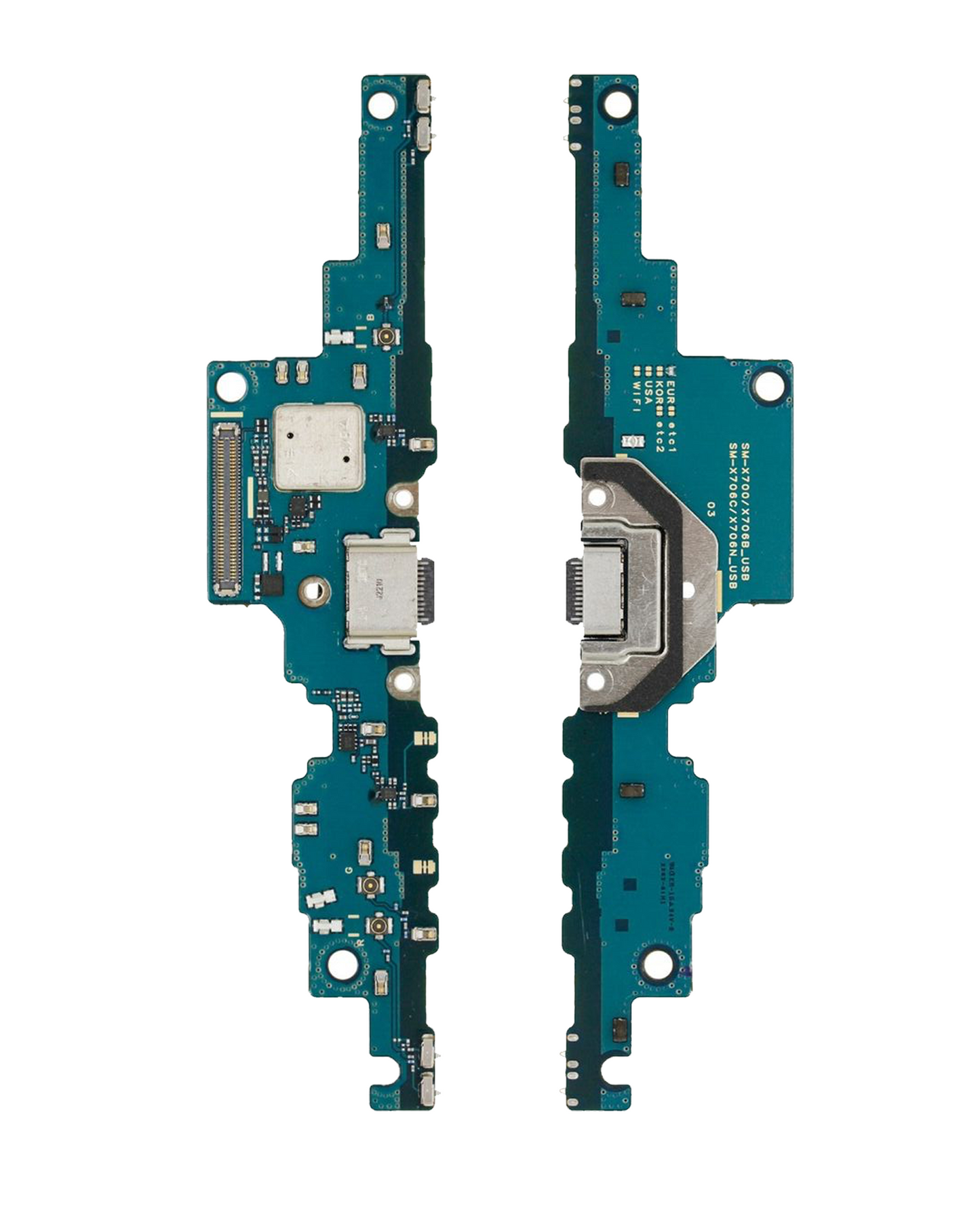 Charging Port With Board Compatible For Samsung Galaxy Tab S8 (2022) (X700 / X706) (5G Version) (PART # SM-X808U) - product image 3