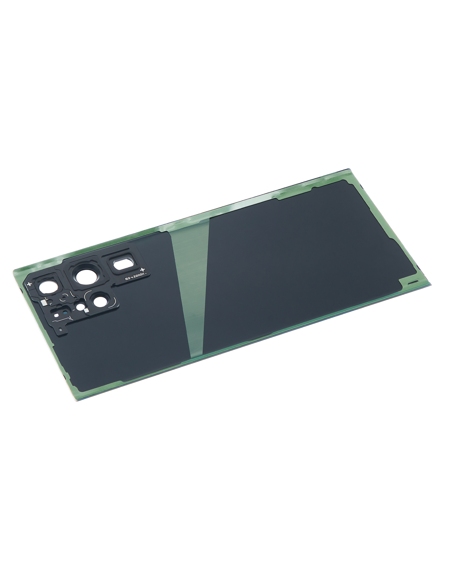Back Cover Glass With Camera Lens For Samsung Galaxy S22 Ultra (Service Pack) (Green)