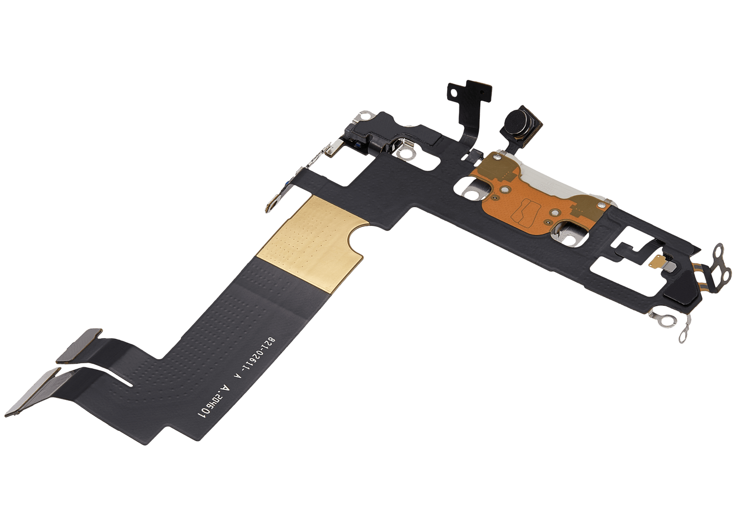 Charging Port Flex Cable For iPhone 12 Mini (Used OEM Pull) (White)