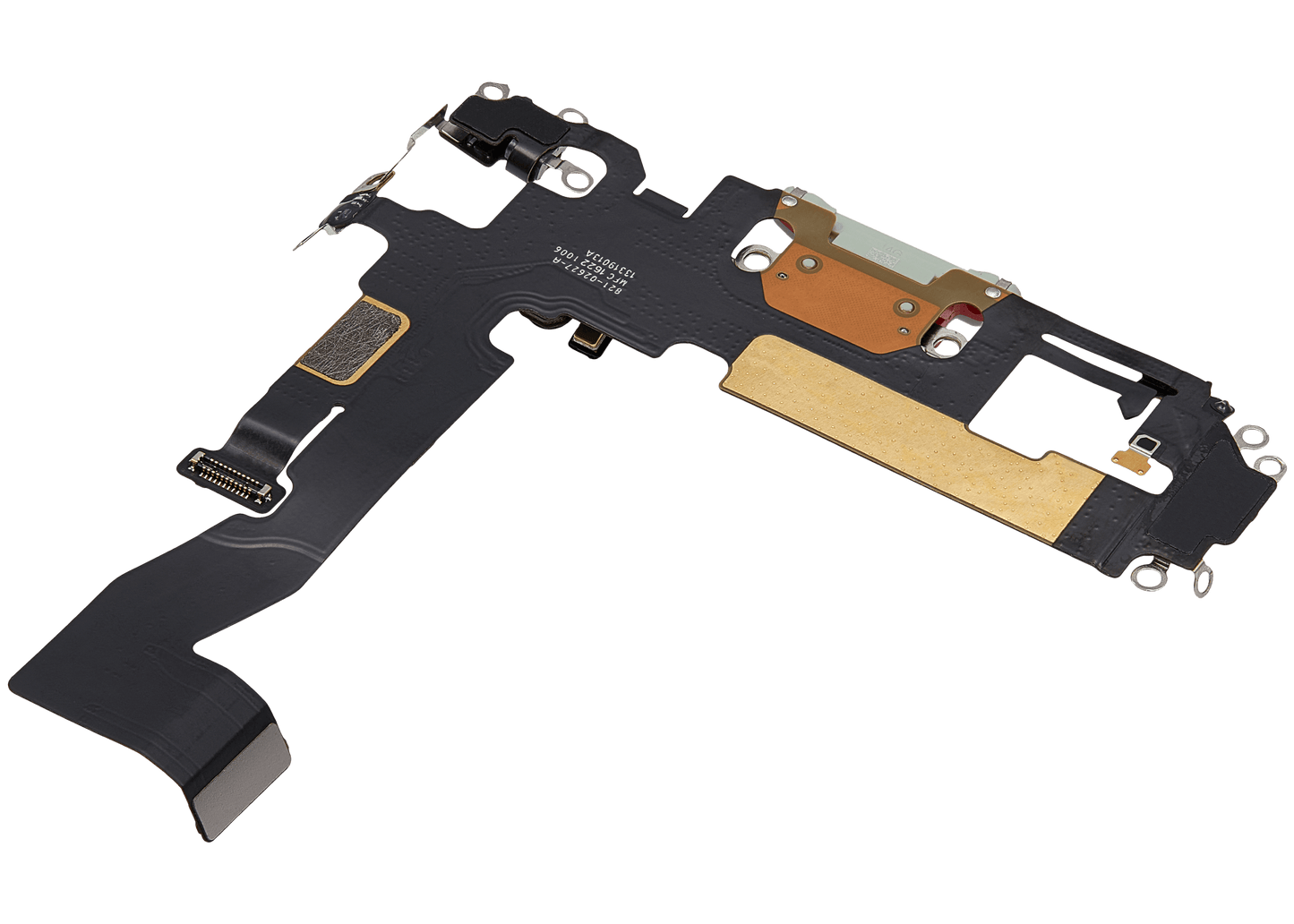 Charging Port Flex Cable For iPhone 12 (Used OEM Pull) (Green)