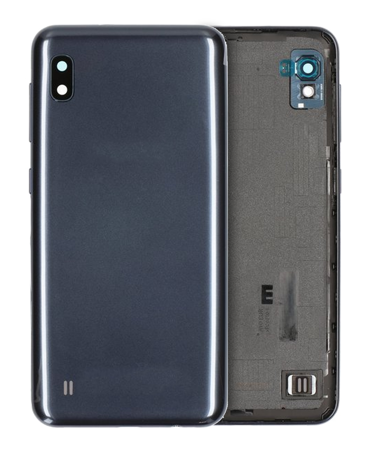 Back Cover Glass With Camera Lens For Samsung Galaxy A10 (A105 / 2019) (Service Pack) (Black) replacement part product image 1 - SKU 107082092699
