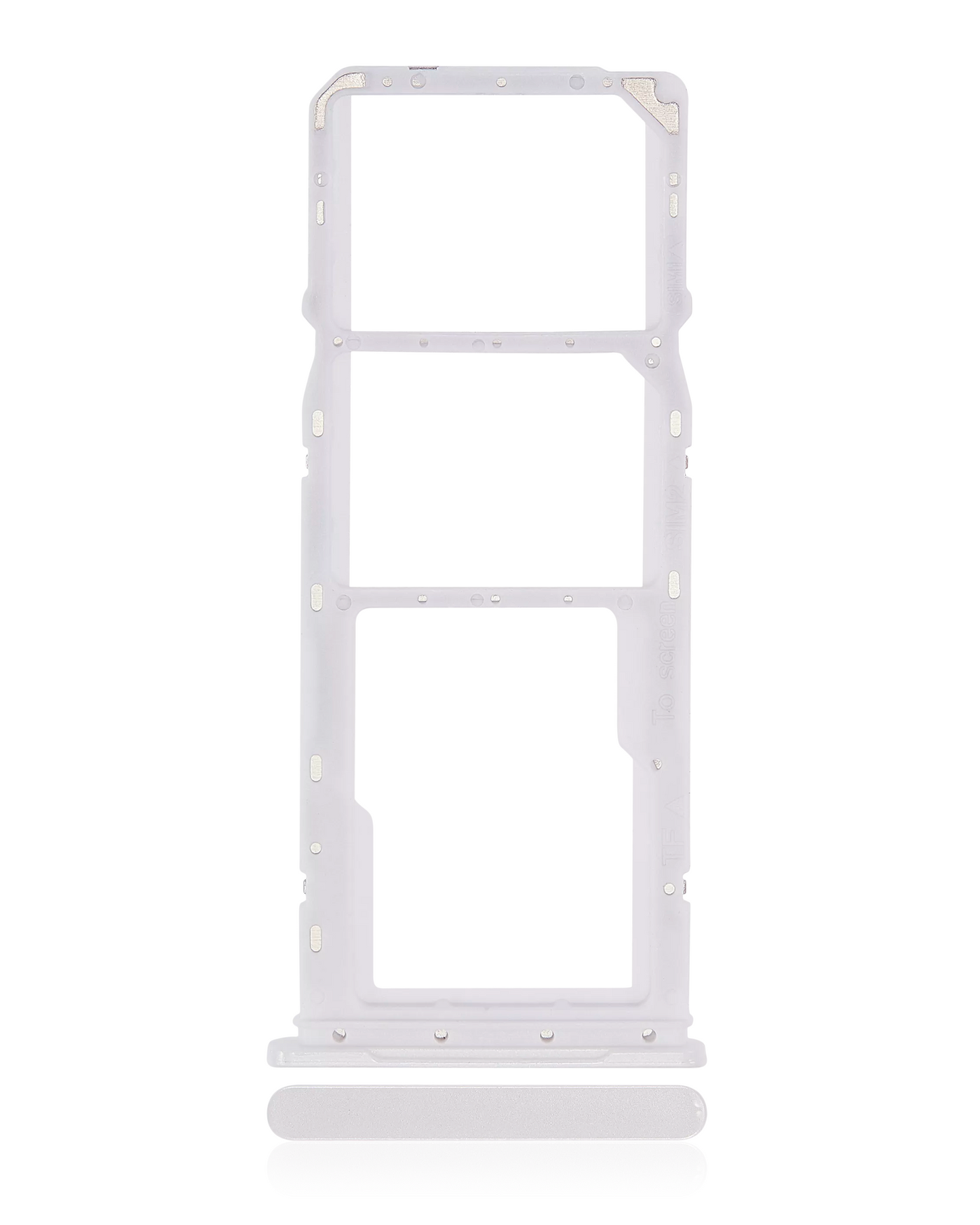 Dual Sim Card Tray For Samsung Galaxy A04 (A045 / 2022) (White) replacement part product image 1 - SKU 107082041164