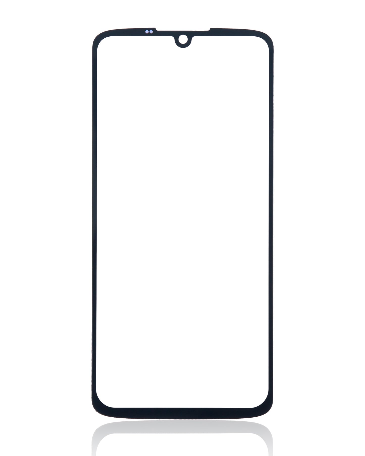 2 in 1 Front Glass With OCA Pre-Installed For Motorola Moto Z4 (XT1980 / 2019) - Motorola replacement part, close-up replacement part view, SKU 107082060796