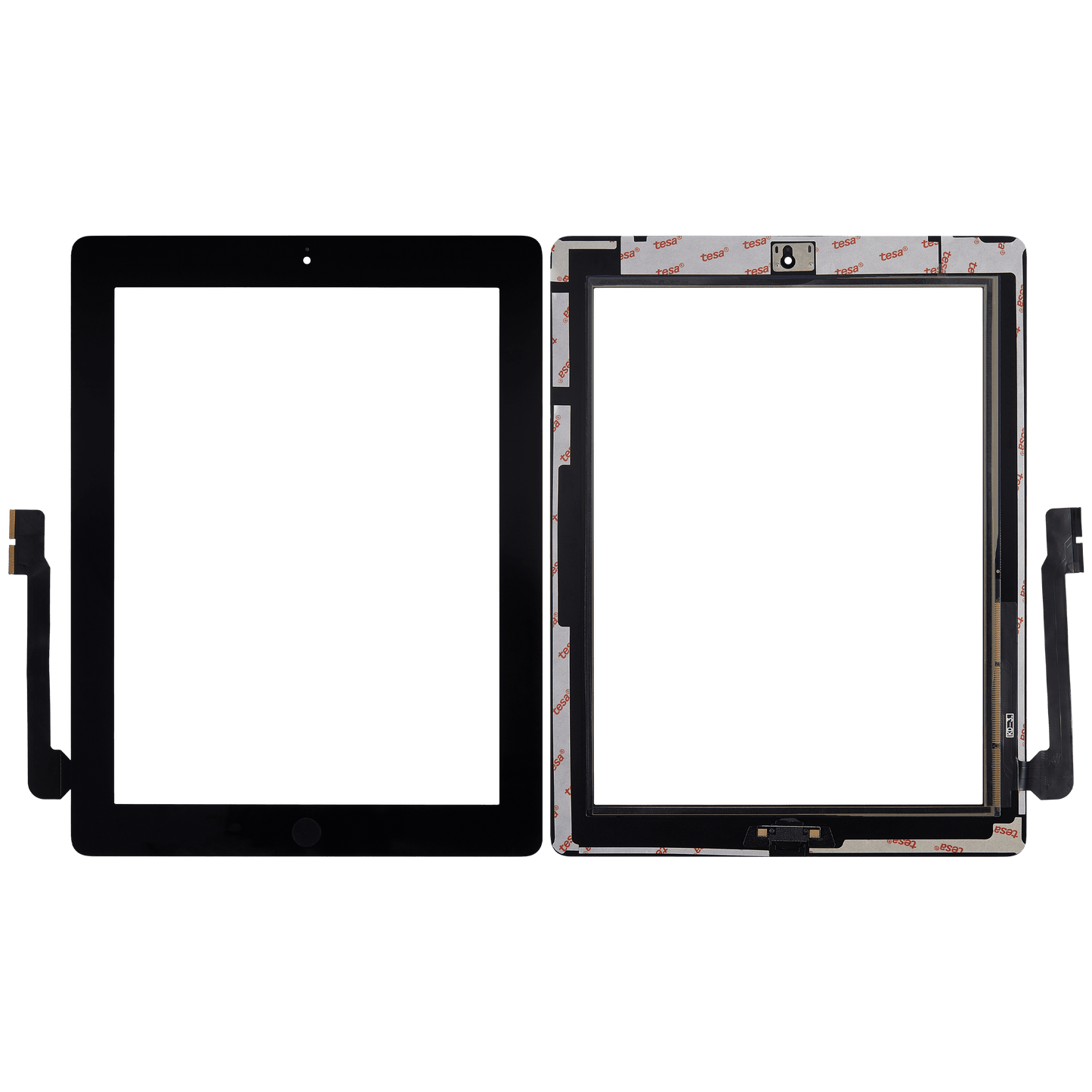 Digitizer For iPad 3 / iPad 4 (Home Button Pre-Installed For iPad 3) (Aftermarket Plus) (Black)