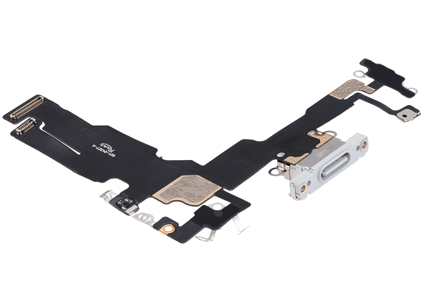 Charging Port Flex Cable For iPhone 15 (Aftermarket Plus) (Blue)
