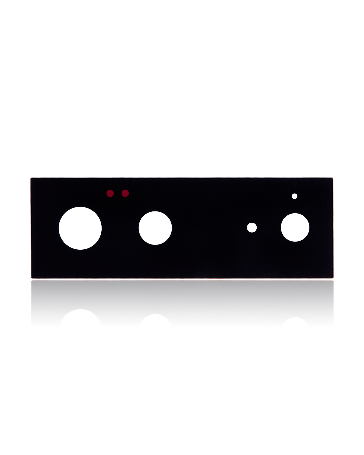 Back Camera Lens (Glass Only) With Adhesive For Google Pixel 6 (Aftermarket Plus) (Stormy Black) - replacement part additional angle