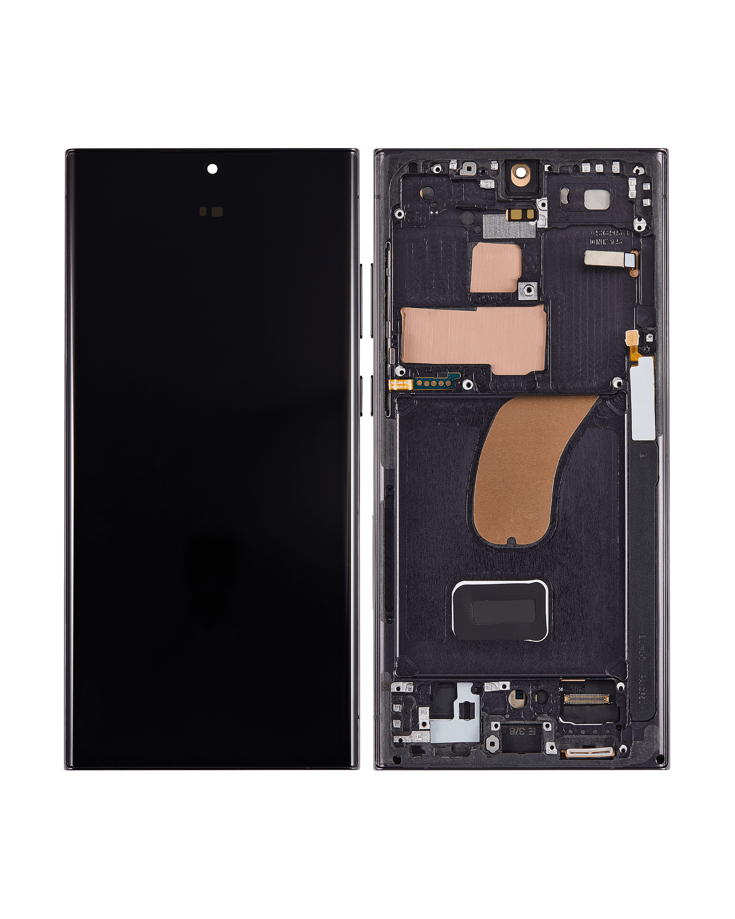 OLED Assembly With Frame For Samsung Galaxy S23 Ultra 5G (US & International) (Assembled) (Phantom Black)