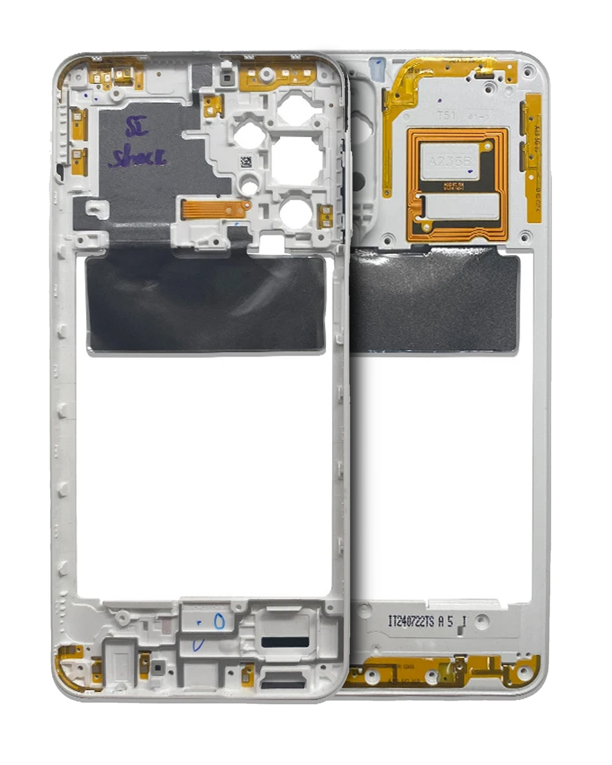 Mid-Frame Housing For Samsung Galaxy A22 4G (A225 / 2021) (White) - product image 1