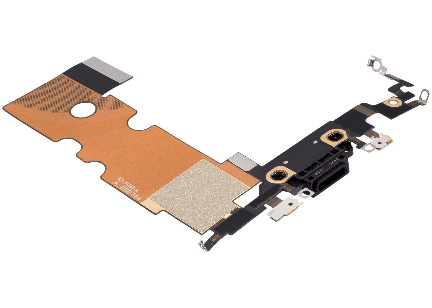 Charging Port Flex Cable For iPhone SE (2020) (Premium) (Black)