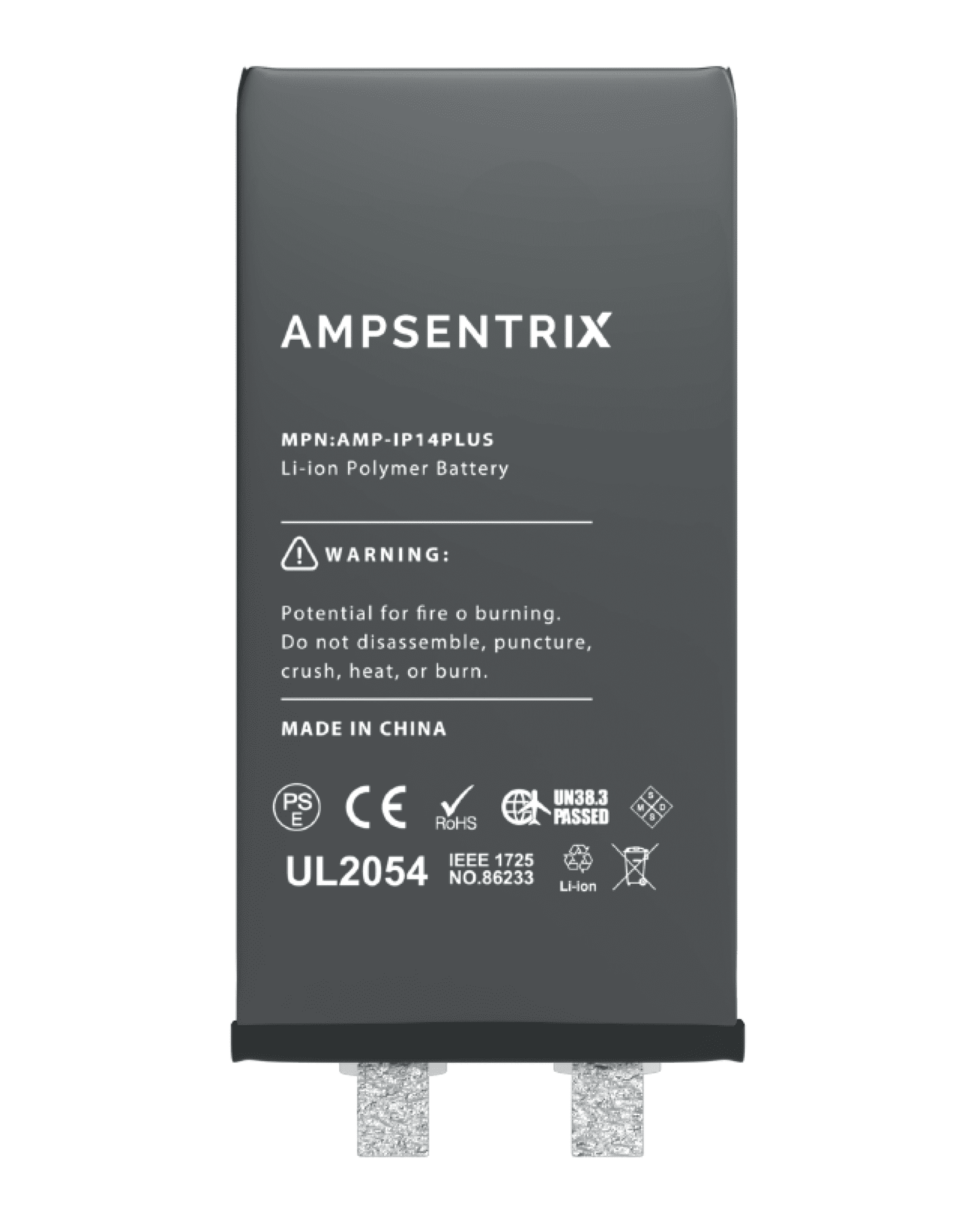 Replacement Battery Core For iPhone 14 Plus (Spot Welding Required) (AmpSentrix Core)