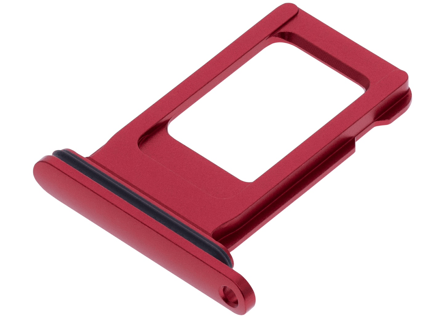 Single Sim Card Tray For iPhone 11 (Red)