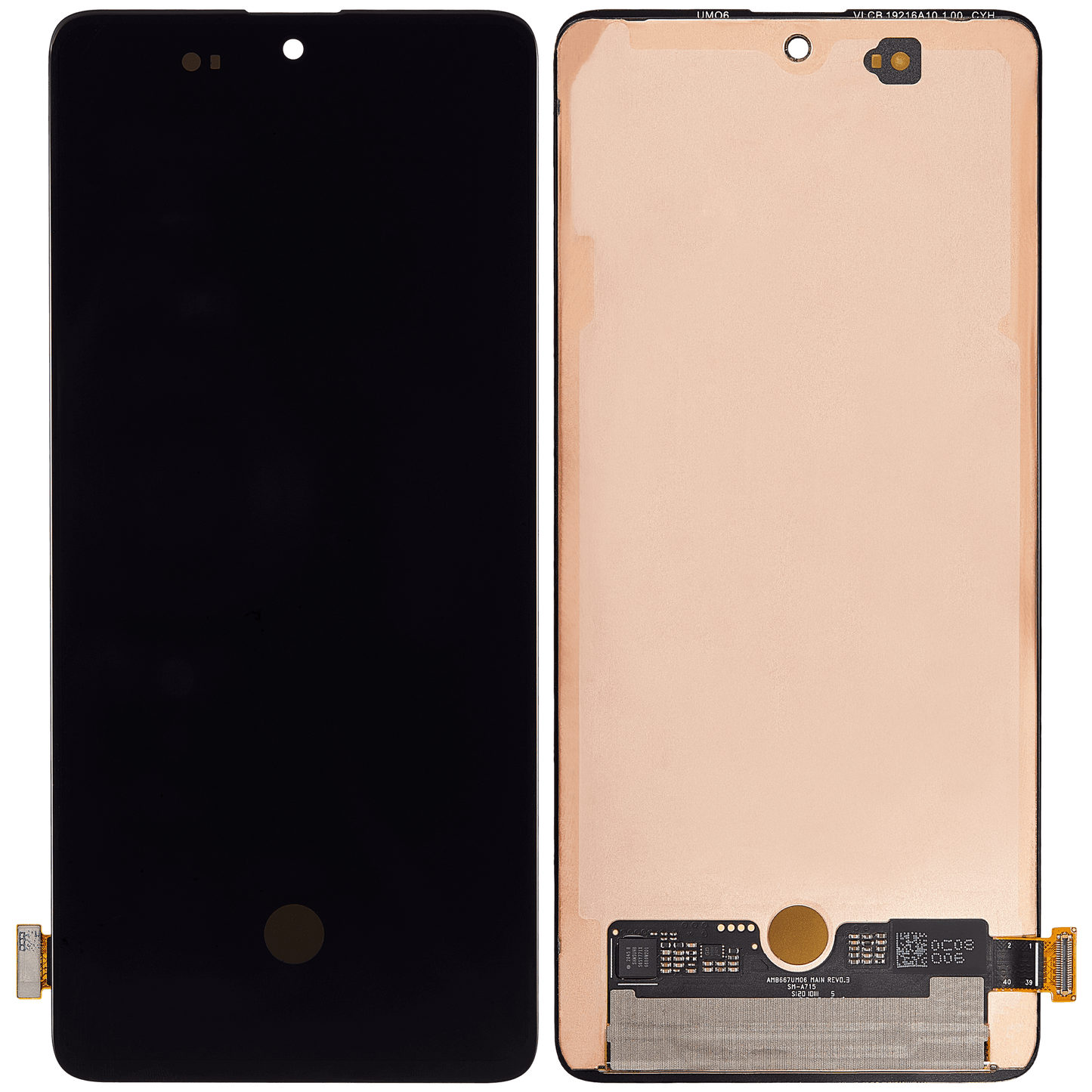 OLED Assembly Without Frame For Samsung Galaxy A71 (A715 / 2020) (Refurbished) (All Colors)