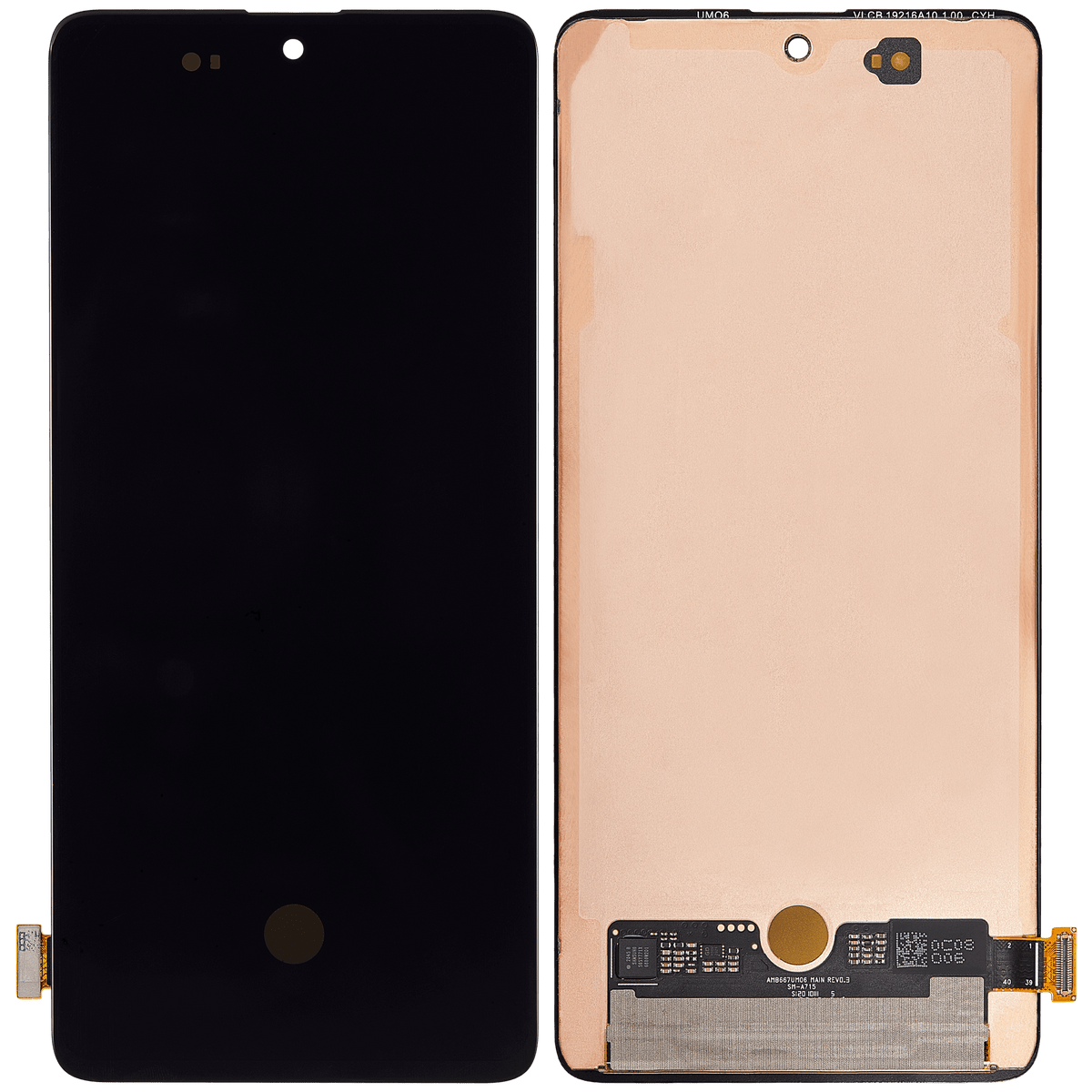 OLED Assembly Without Frame For Samsung Galaxy A71 (A715 / 2020) (Refurbished) (All Colors) - product image 6