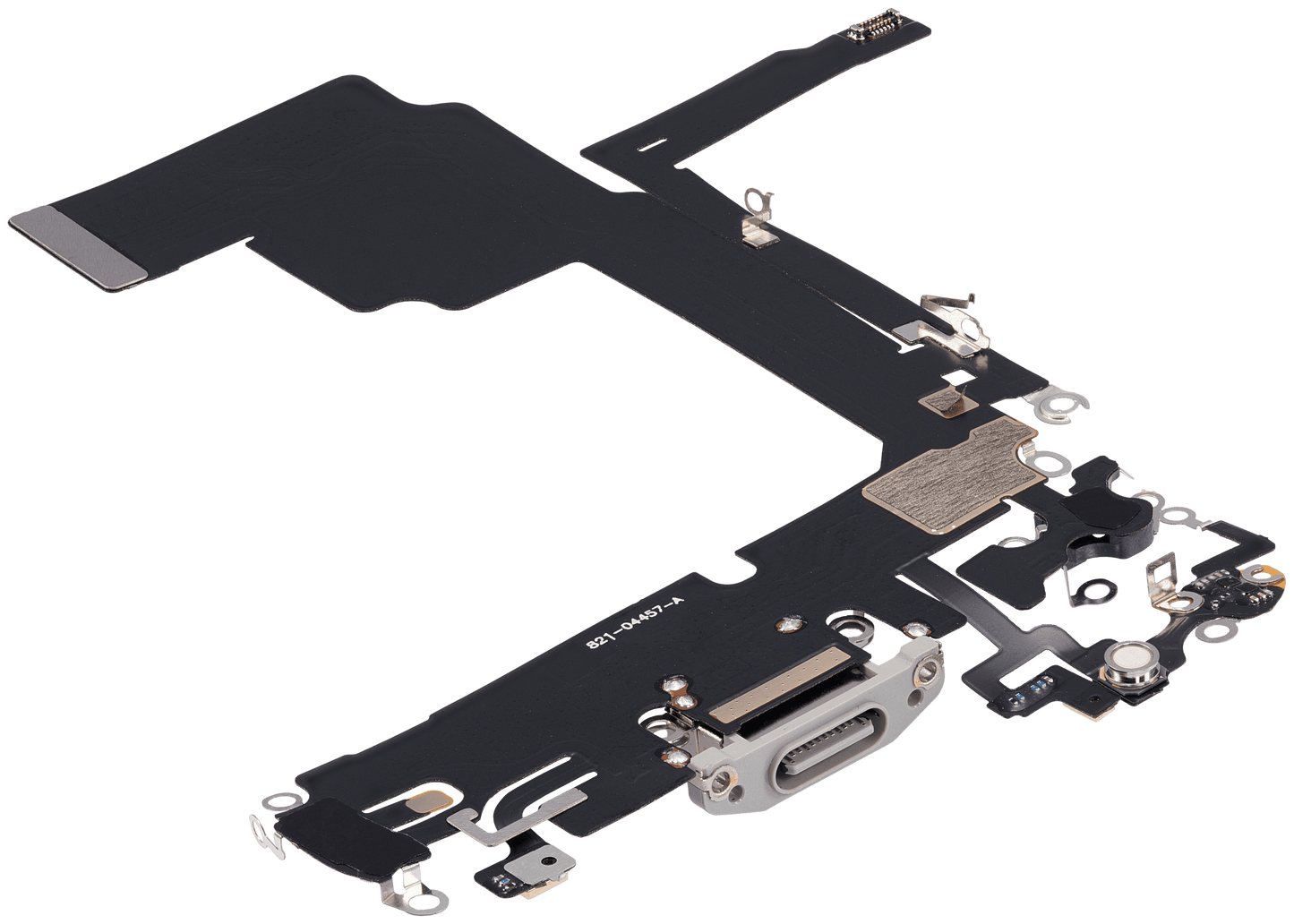 Charging Port Flex Cable For iPhone 15 Pro (Aftermarket Plus) (White Titanium)