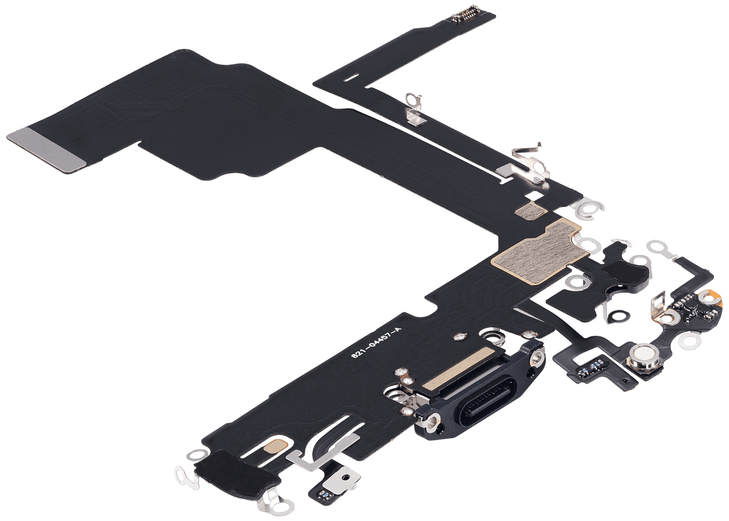 Charging Port Flex Cable For iPhone 15 Pro (Aftermarket Plus) (Blue Titanium)