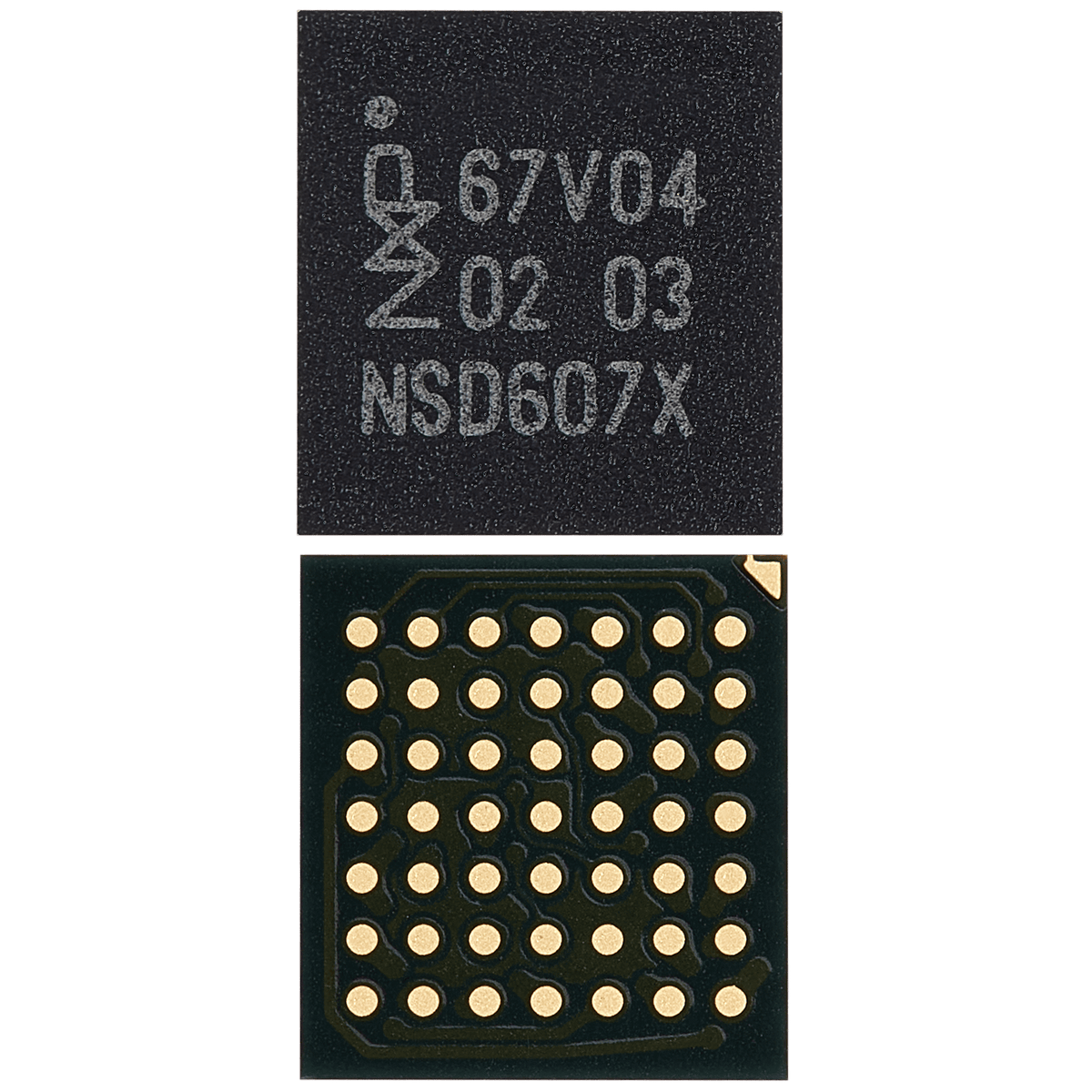 NFC Controller IC For iPhone 7 / 7 Plus / iPad Pro 12.9" 2nd Gen (2017) (NFC_RF: PN67VEU3: 49 Pins)