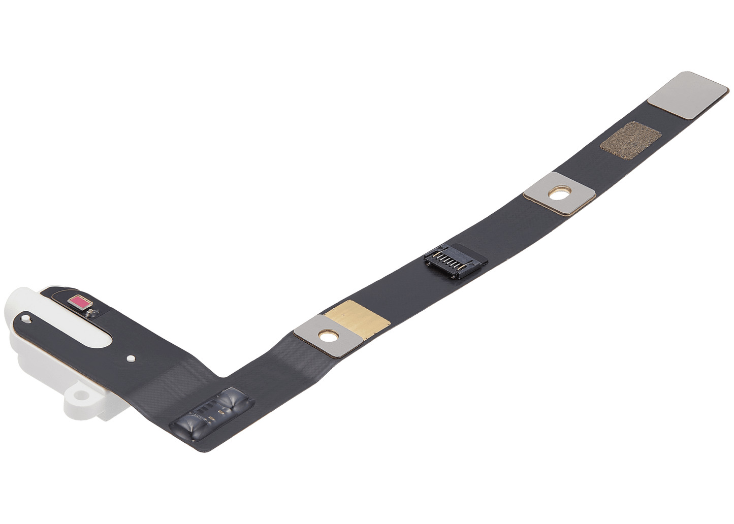 Headphone Jack With Flex Cable For iPad Mini 4 (Cellular) (White)