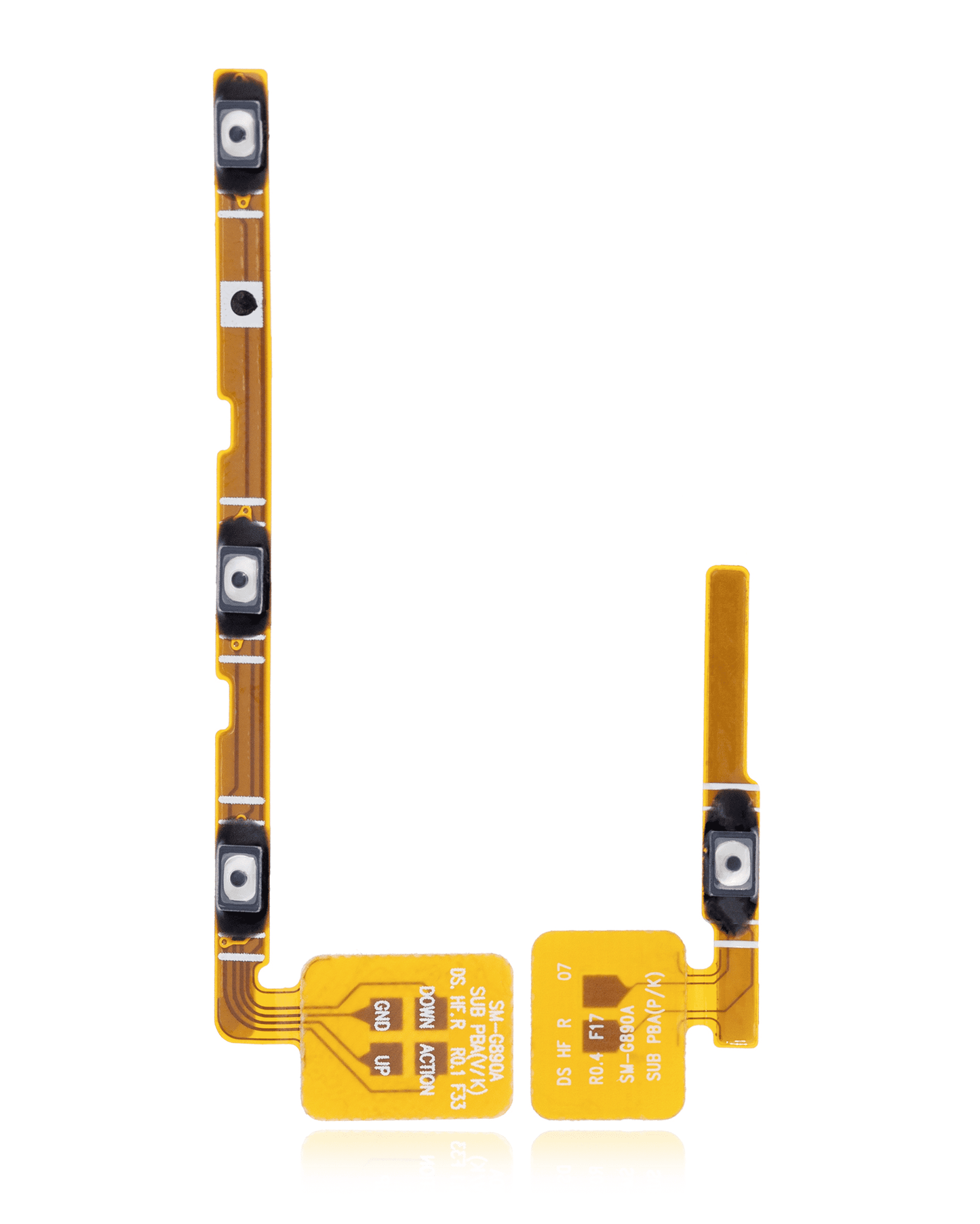 Power And Volume Button Flex For Samsung Galaxy S6 Active (G890 / G890A)