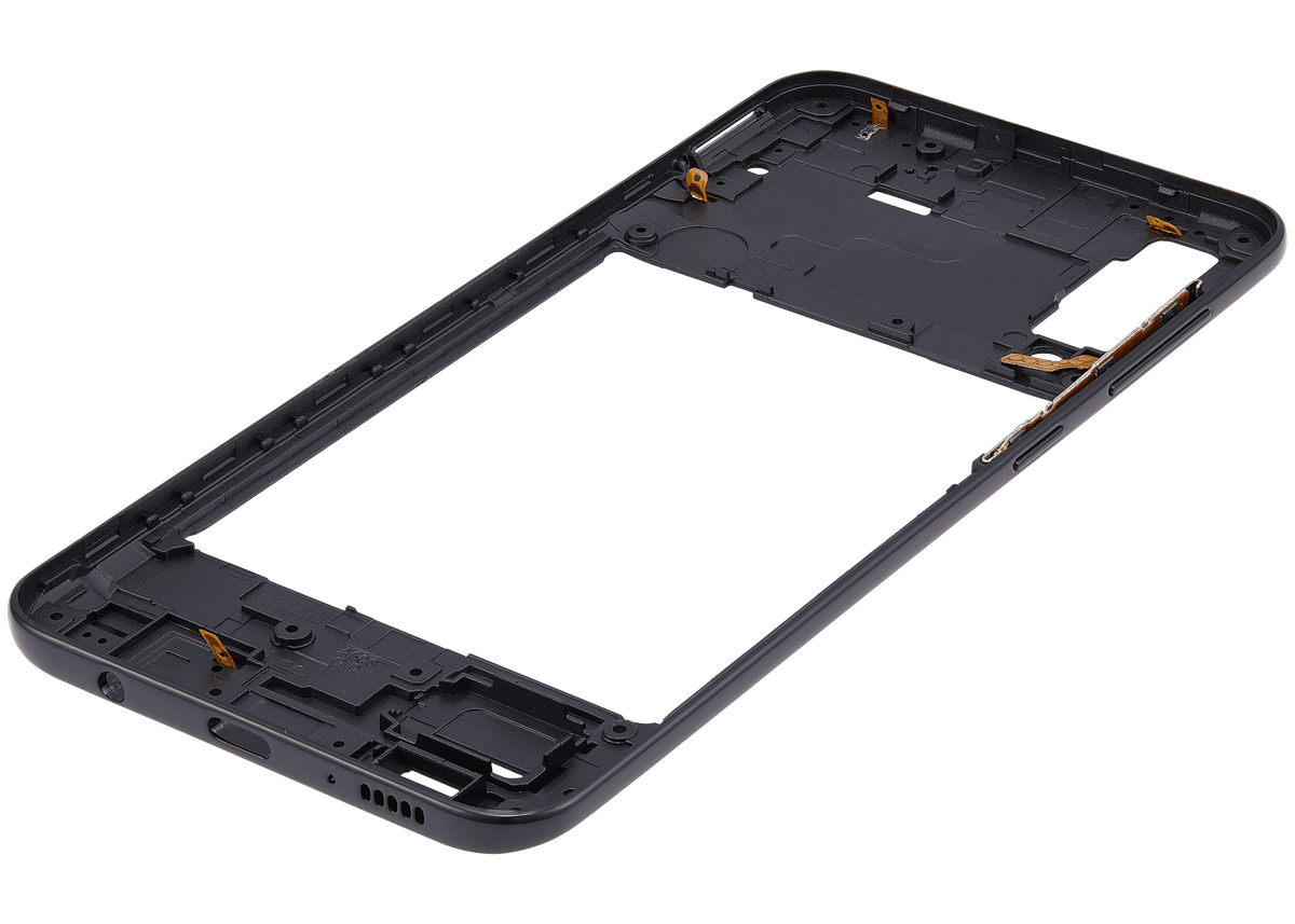 Mid-Frame Housing For Samsung Galaxy A50s (A507 / 2019) (Aftermarket Plus) (Prism Crush Black) - product image 10