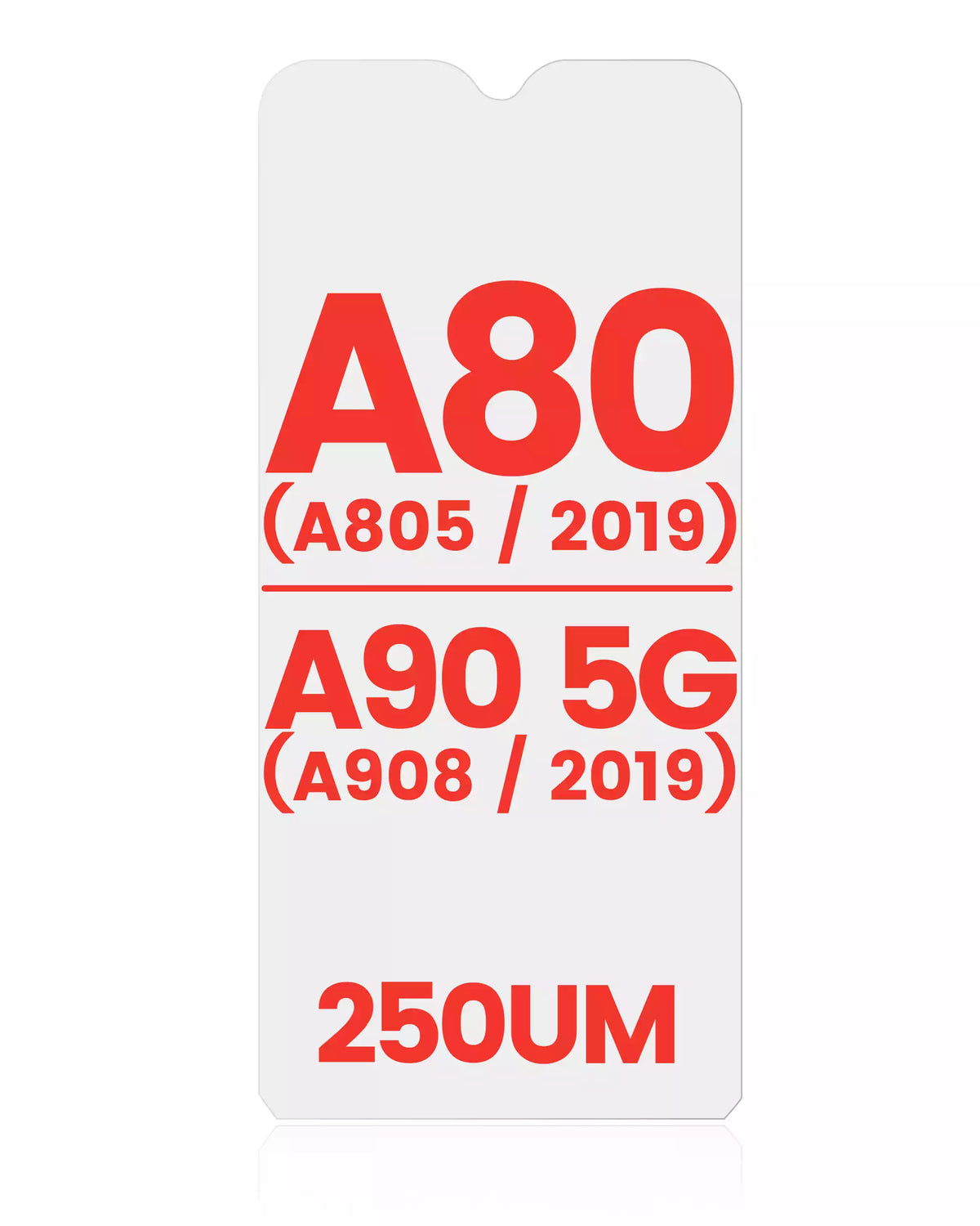 OCA For Samsung Galaxy A80 (A805 / 2019) / A90 5G (A908 / 2019) (10 Pack) (250um) - product image 1