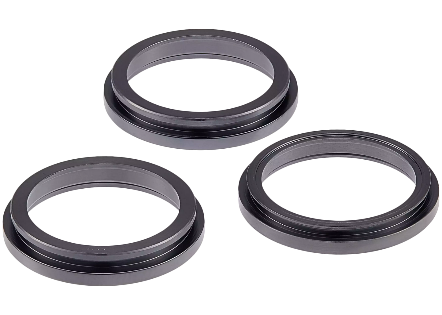 Back Camera Bezel Ring Only For iPhone 12 Pro Max (Graphite) (3 Piece Set)