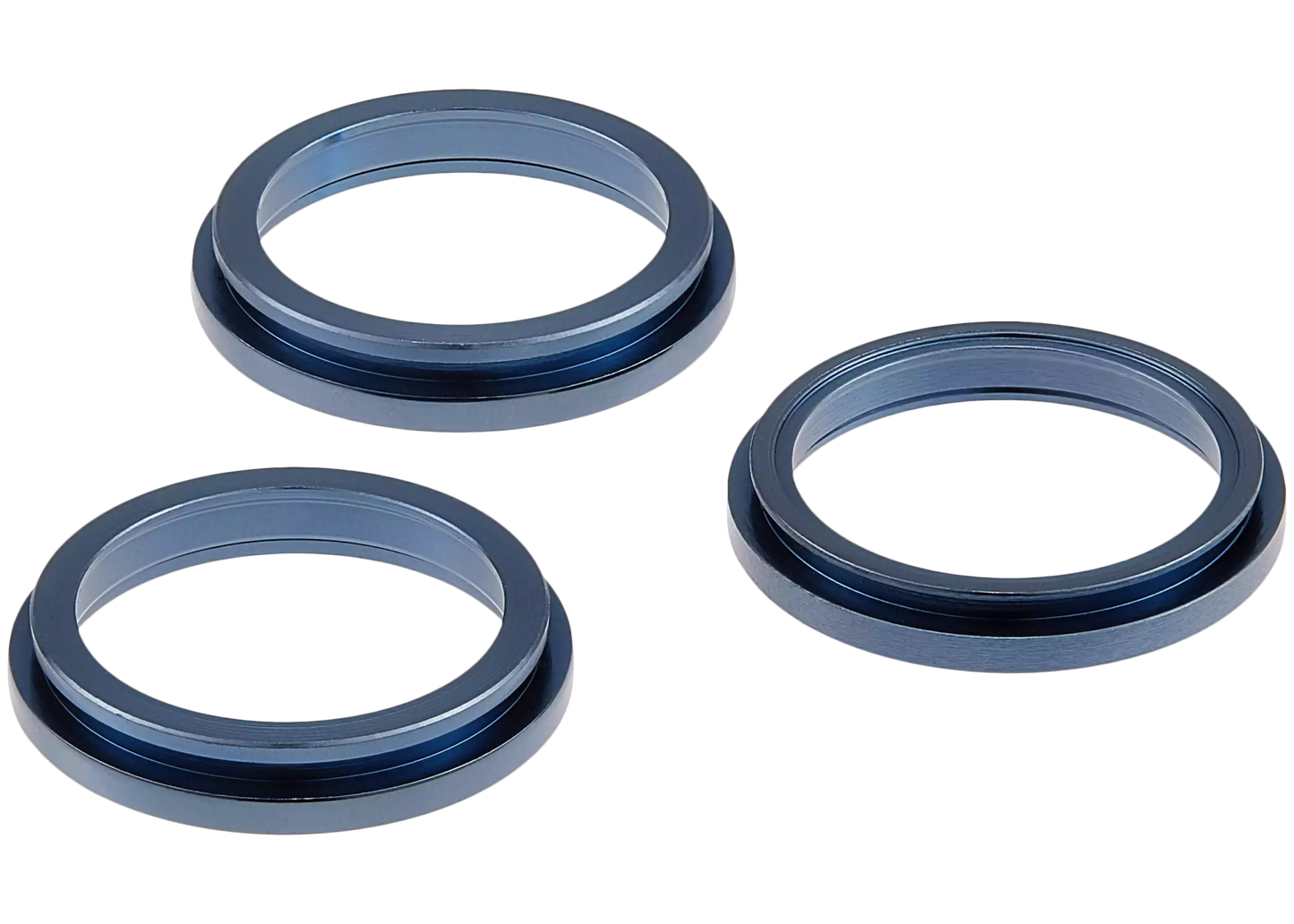 Back Camera Bezel Ring Only For iPhone 12 Pro Max (Pacific Blue) (3 Piece Set)